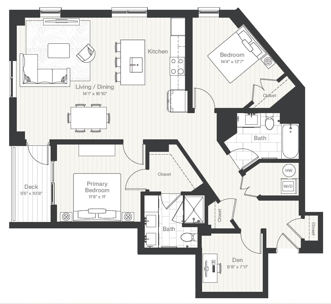 Condominium at 1515 Commonwealth Ave # 311, Boston MA 02135, photo 15 of 42