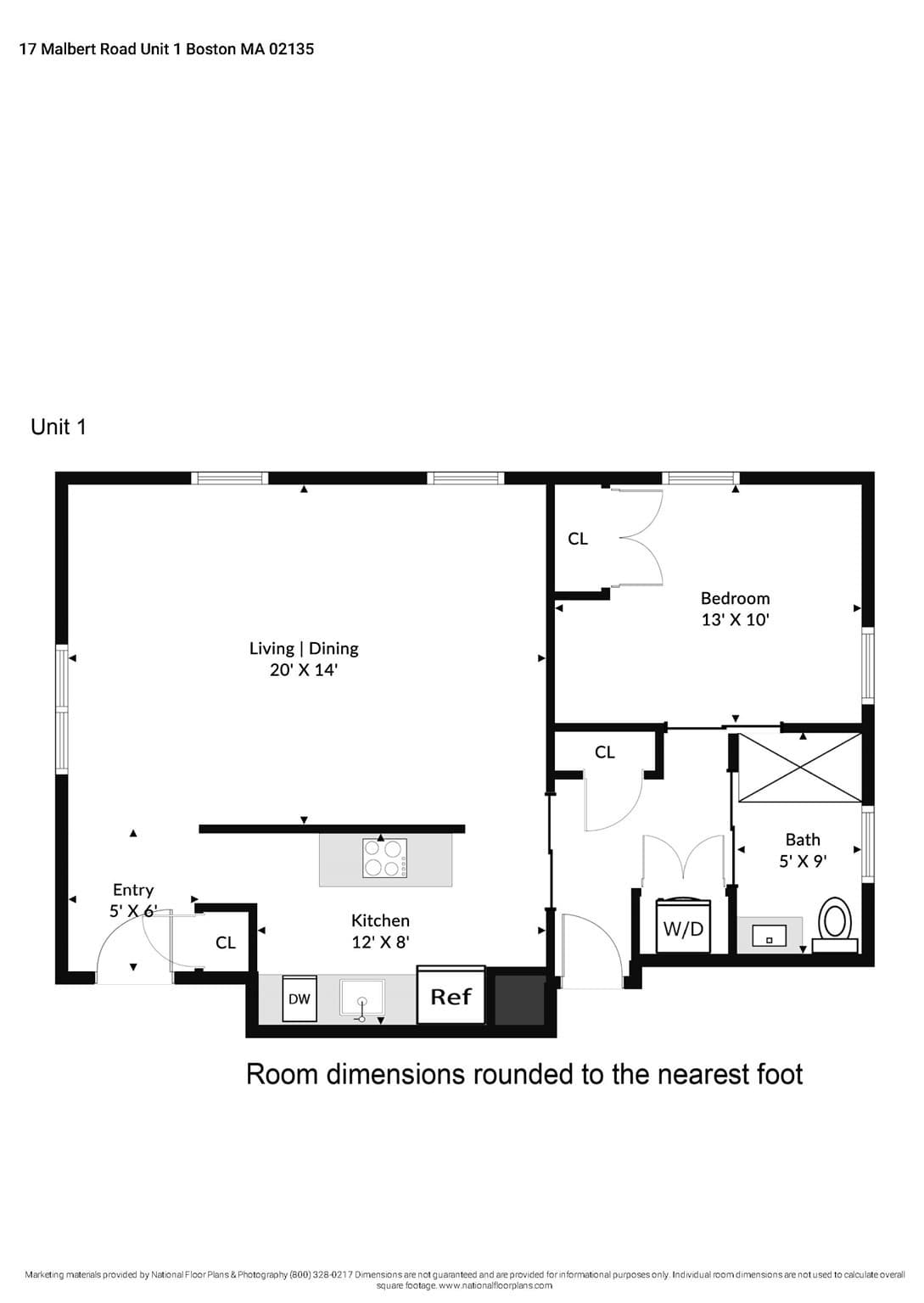 Condominium at 17 Malbert Rd # 1, Boston MA 02135, photo 28 of 28