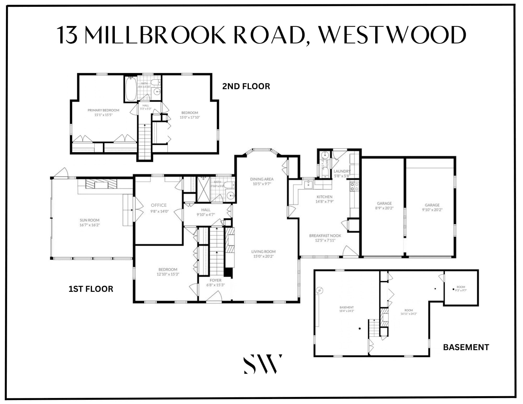 Single Family Residence at 13 Millbrook Rd, Westwood MA 02090, Westwood, photo 35 of 35