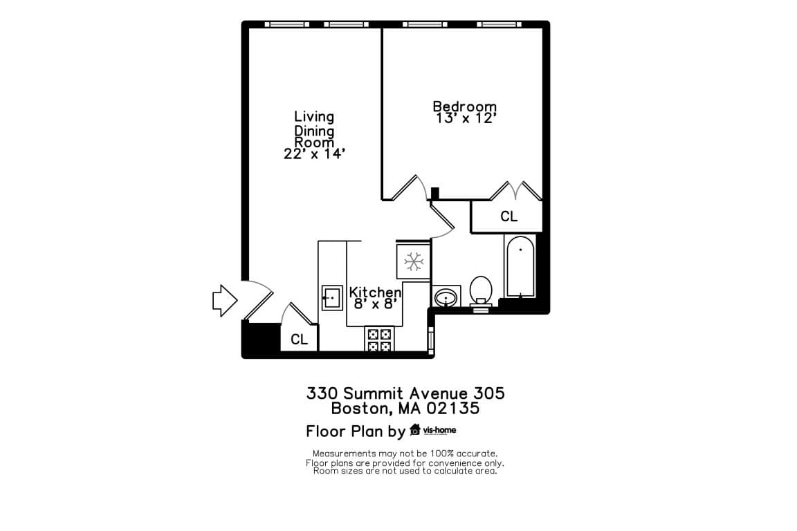 Condominium at 330 Summit Ave # 305, Boston MA 02135, photo 26 of 26