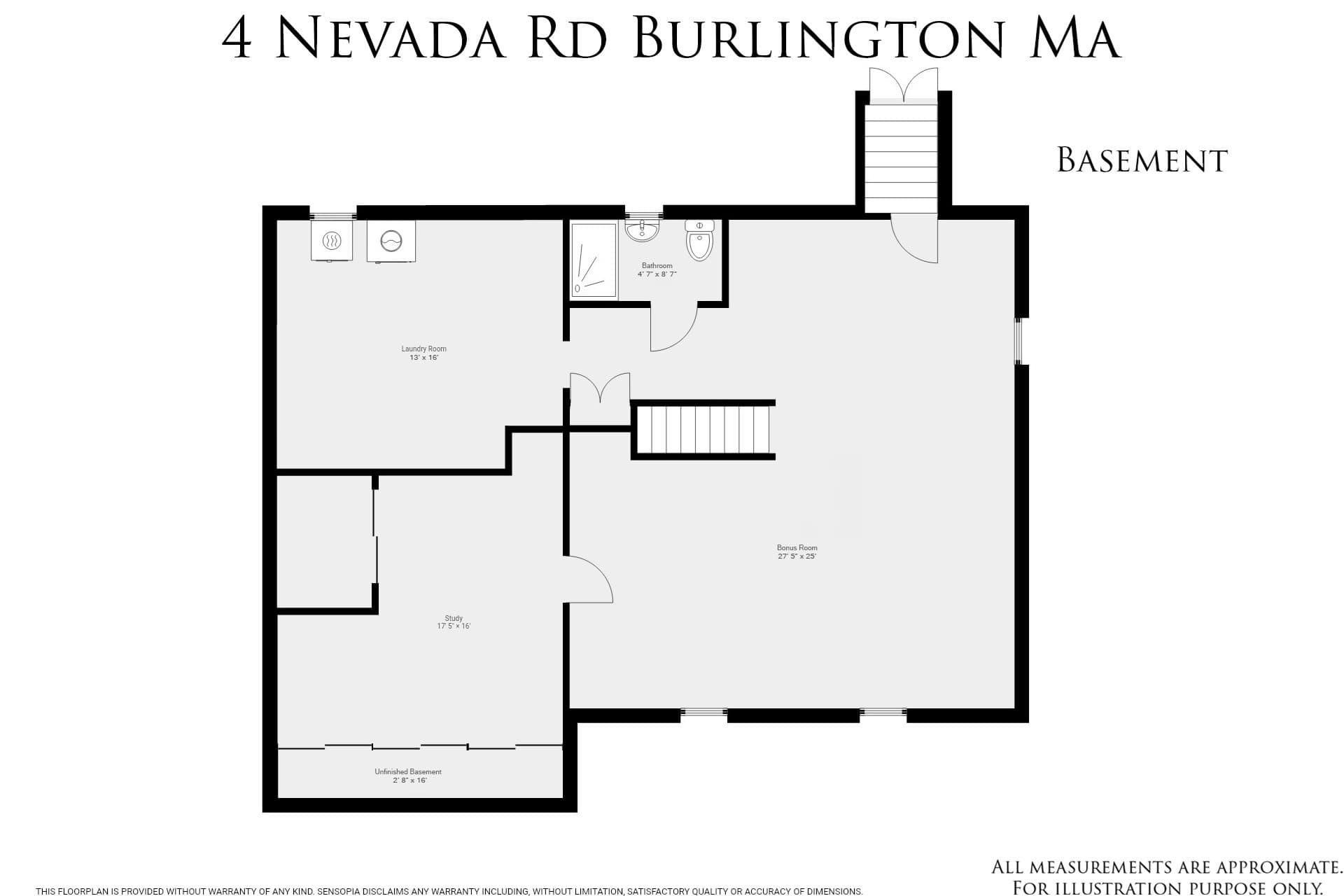 Single Family Residence at 4 Nevada Road, Burlington MA 01803, Burlington, photo 20 of 21