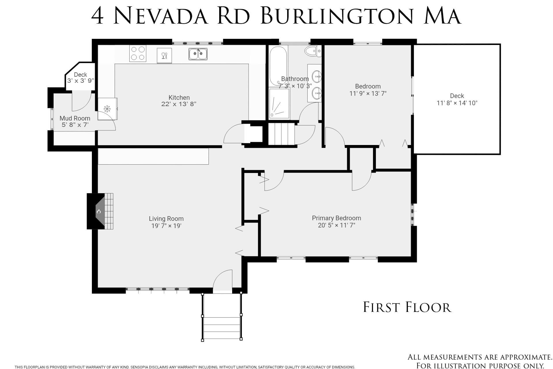 Single Family Residence at 4 Nevada Road, Burlington MA 01803, Burlington, photo 19 of 21