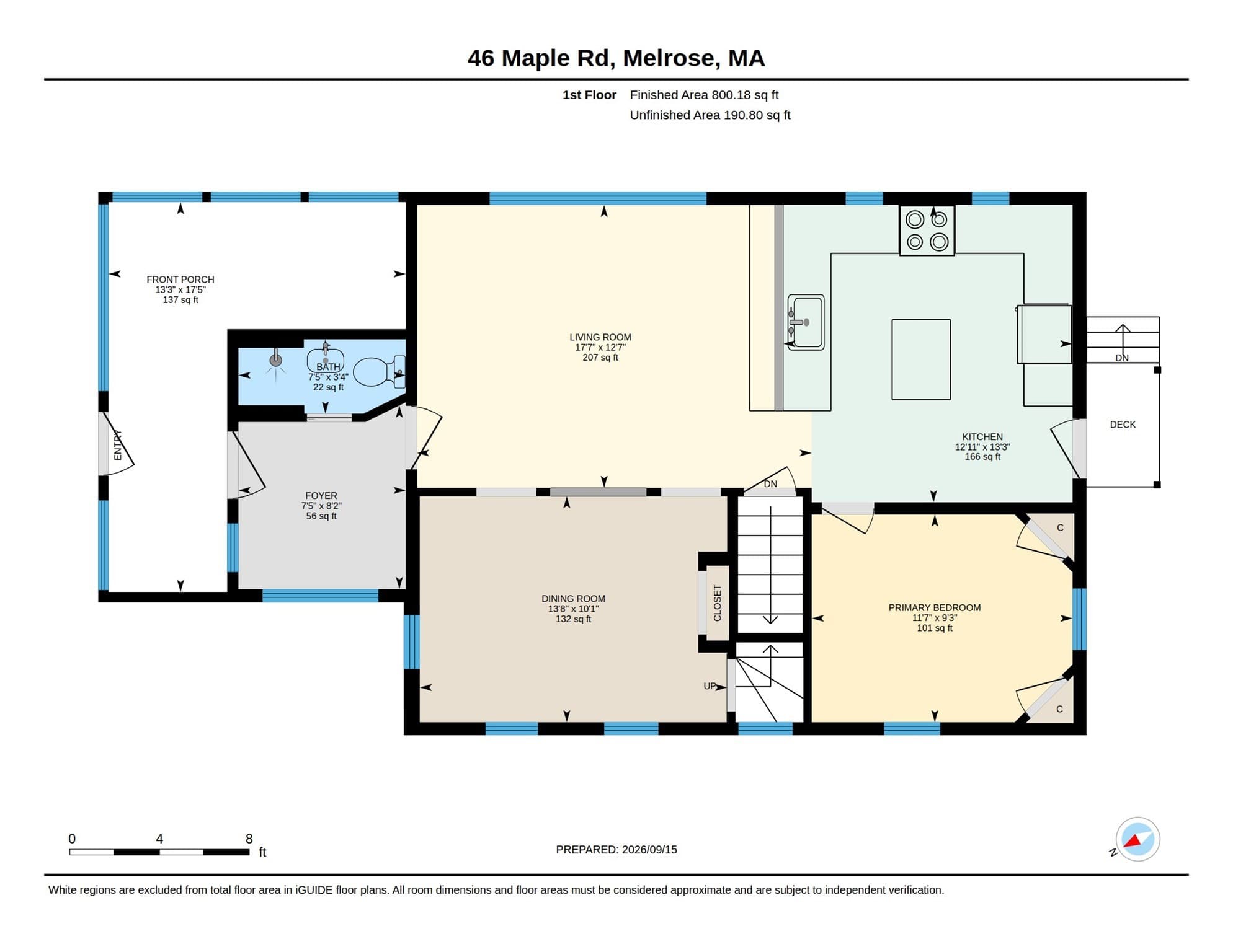Single Family Residence at 46 Maple Rd, Melrose MA 02176, photo 31 of 33