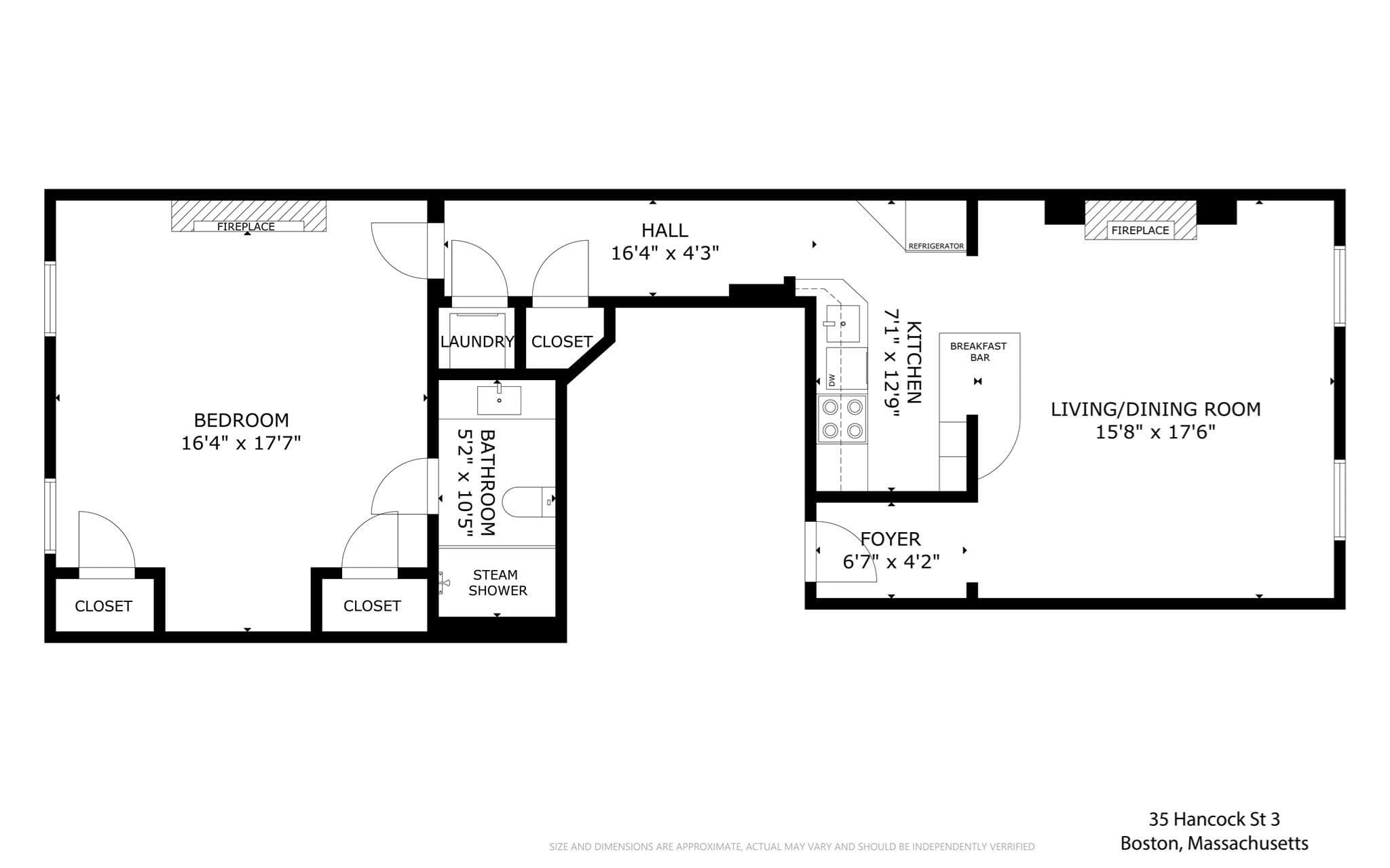 Condominium at 35 Hancock St # 3, Boston MA 02114, photo 31 of 31
