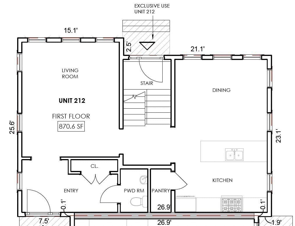 Condominium at 212 Garden Street # 212, Cambridge MA 02138, Cambridge, photo 36 of 39