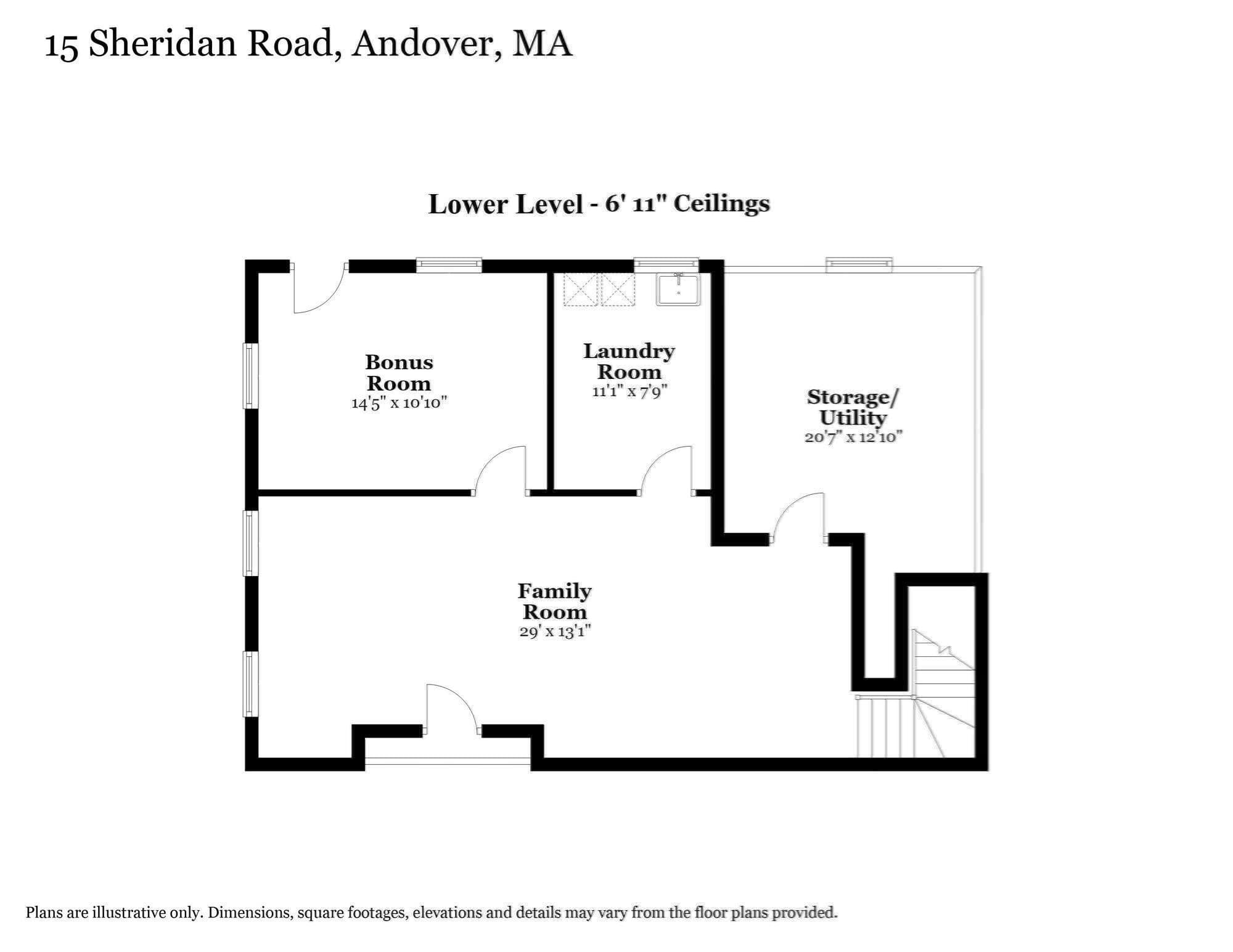 Single Family Residence at 15 Sheridan Road, Andover MA 01810, Andover, photo 42 of 42