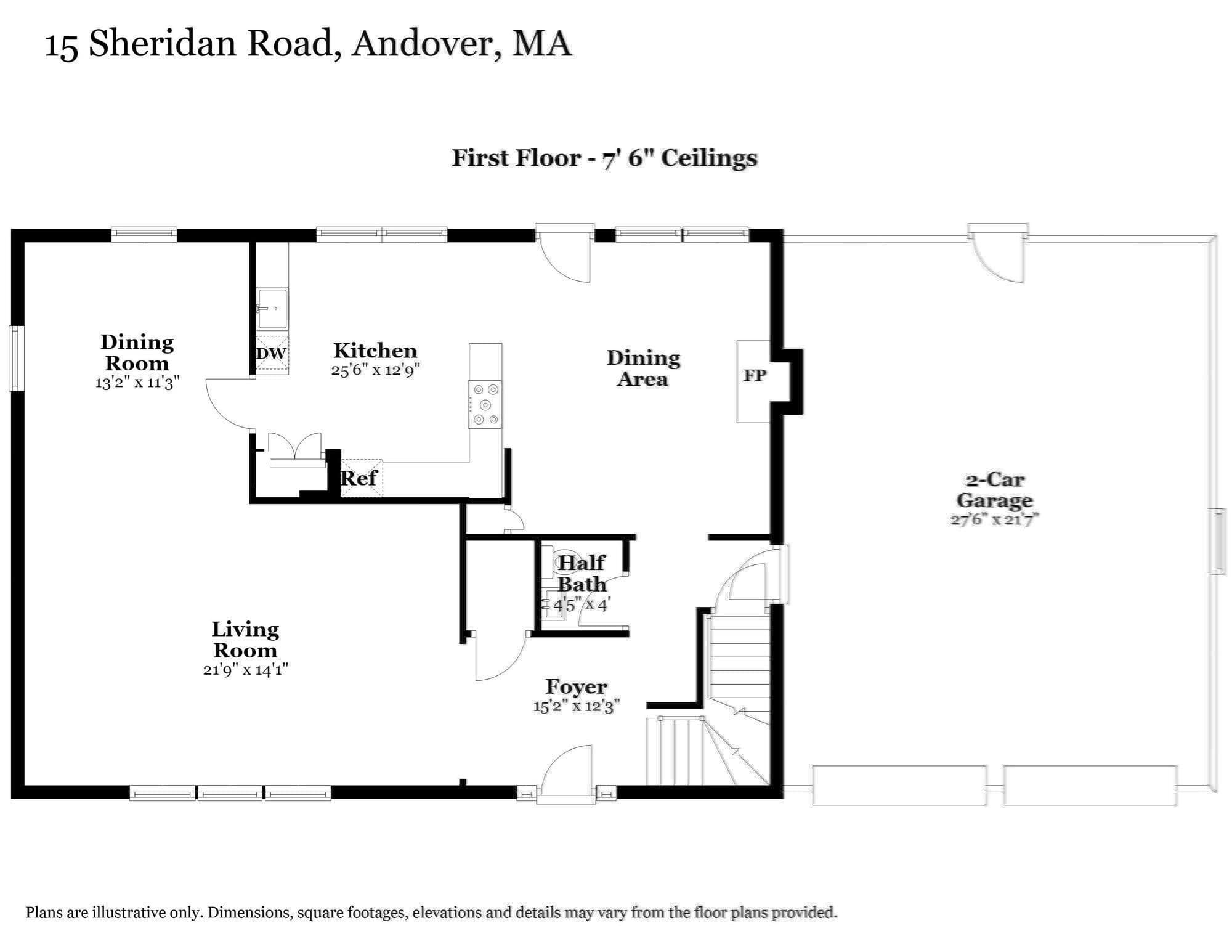 Single Family Residence at 15 Sheridan Road, Andover MA 01810, Andover, photo 40 of 42