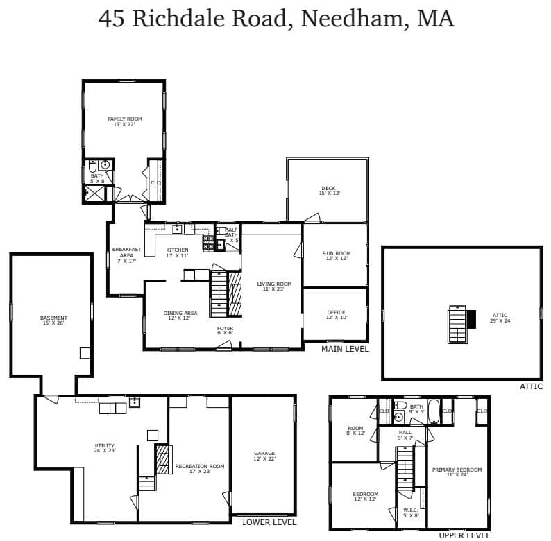 Single Family Residence at 45 Richdale Rd, Needham MA 02494, Needham, photo 33 of 33