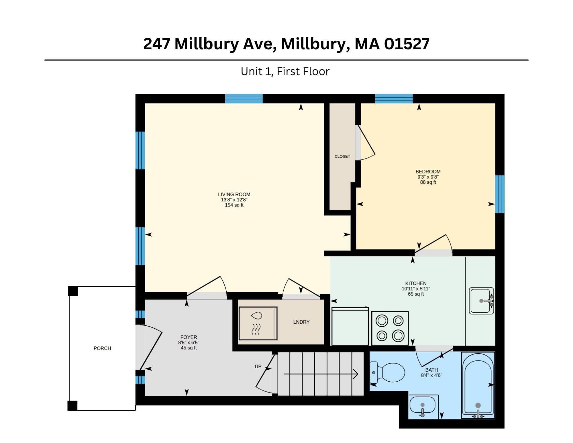 3 Family - 3 Units Up/Down at 247 Millbury Ave, Millbury MA 01527, Millbury, photo 37 of 39