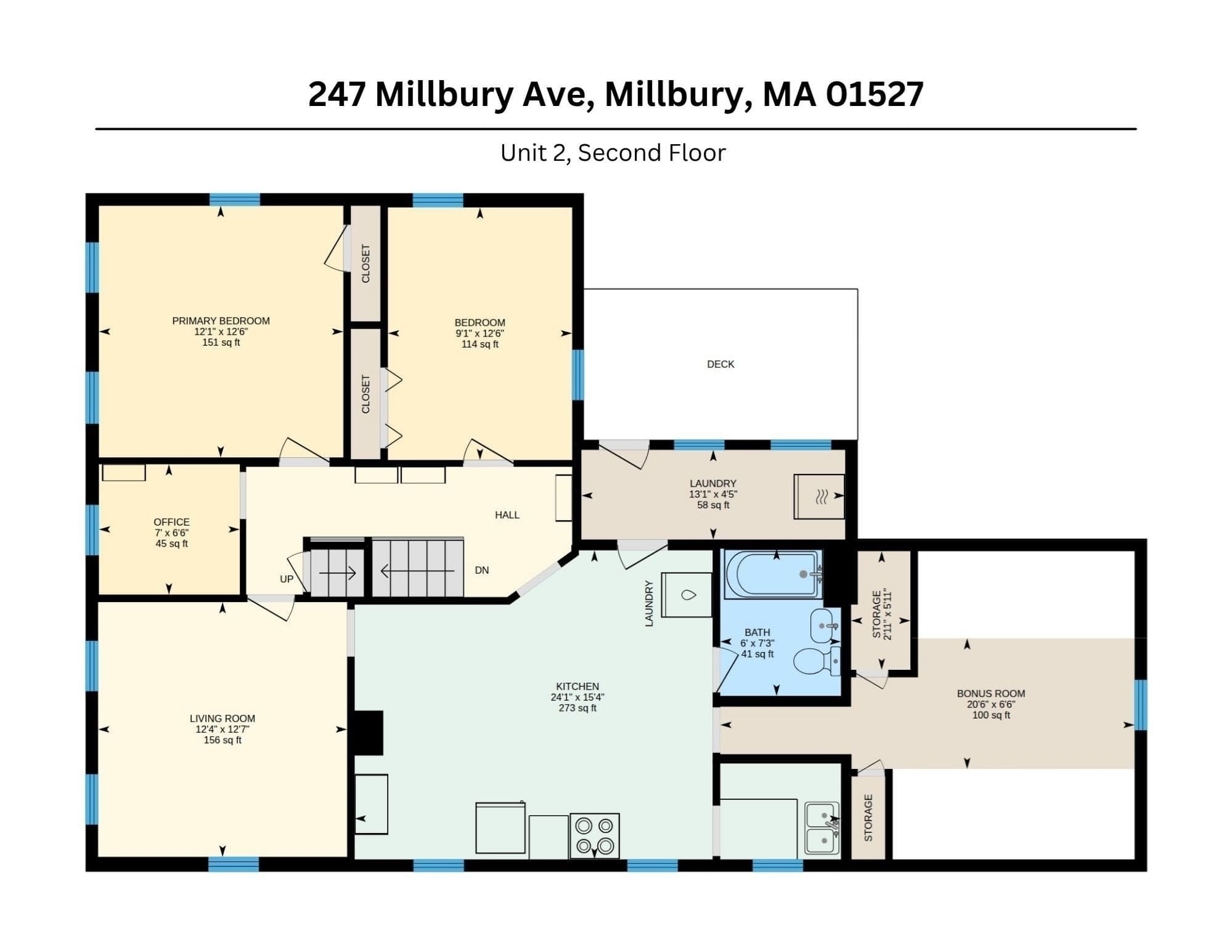 3 Family - 3 Units Up/Down at 247 Millbury Ave, Millbury MA 01527, Millbury, photo 39 of 39
