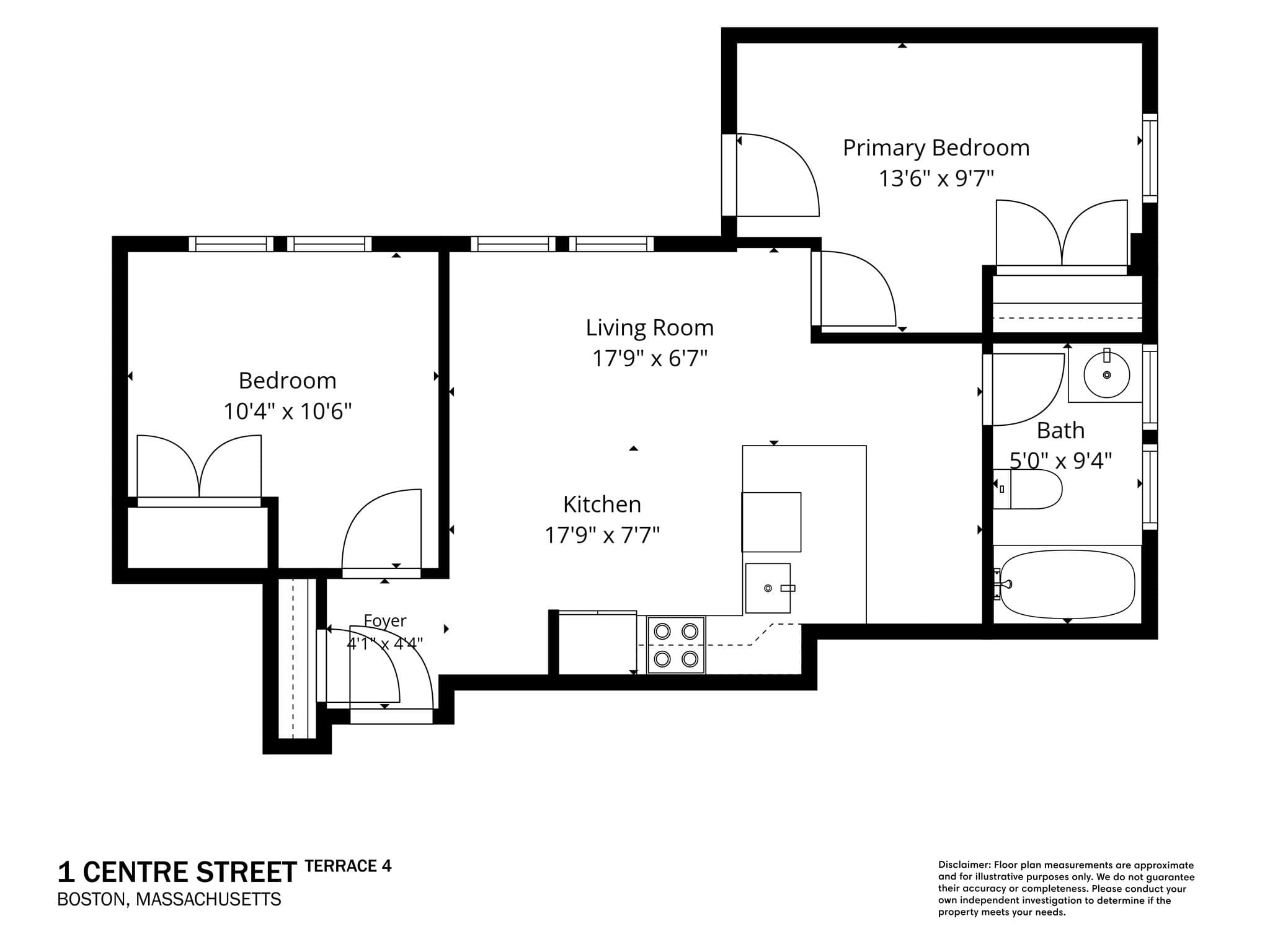 Condominium at 1 Centre Street Terrace # 4, Boston MA 02119, Boston, photo 24 of 24