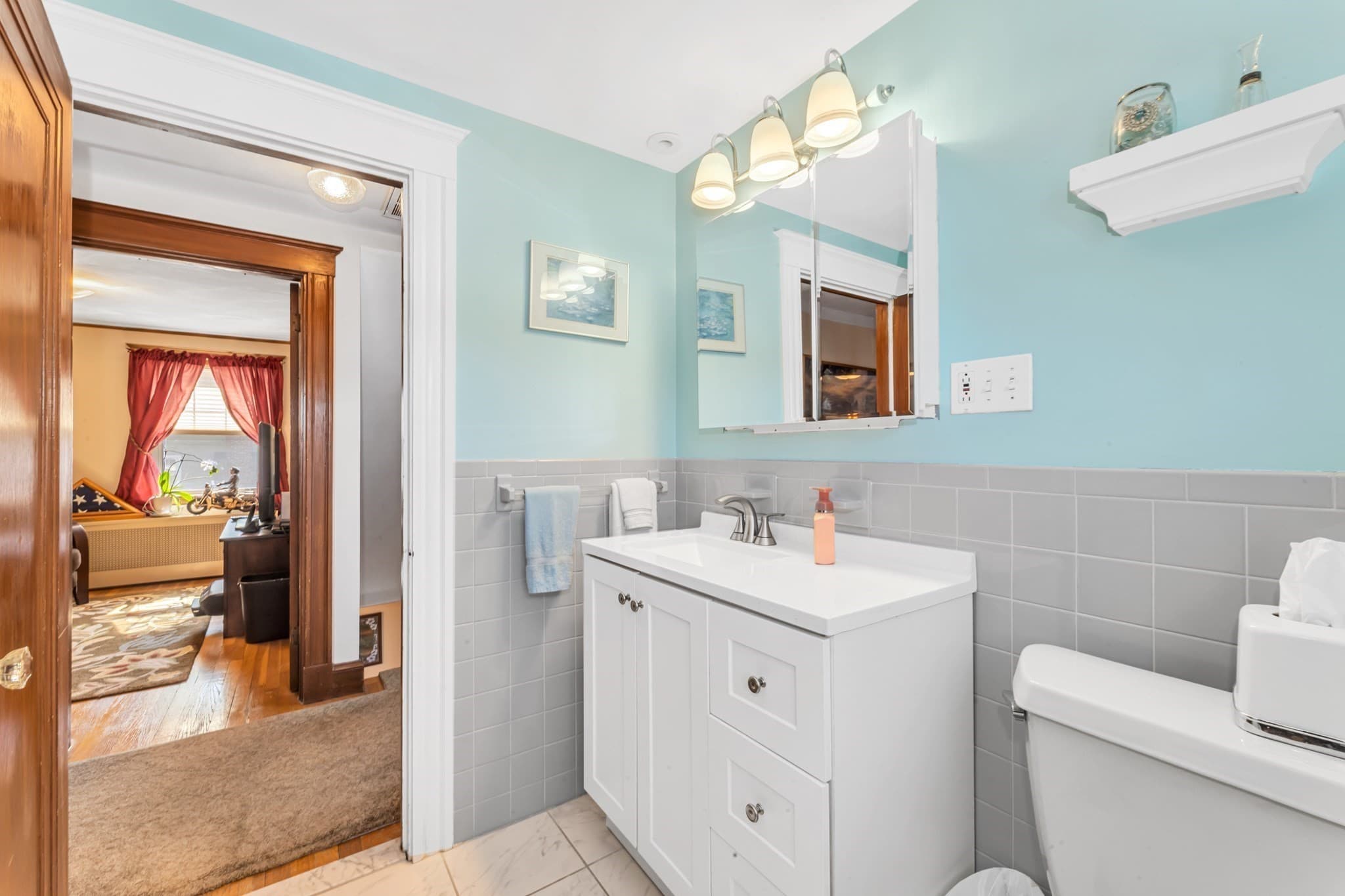 Single Family Residence at 45 Hemlock Rd, Boston MA 02132, photo 16 of 29