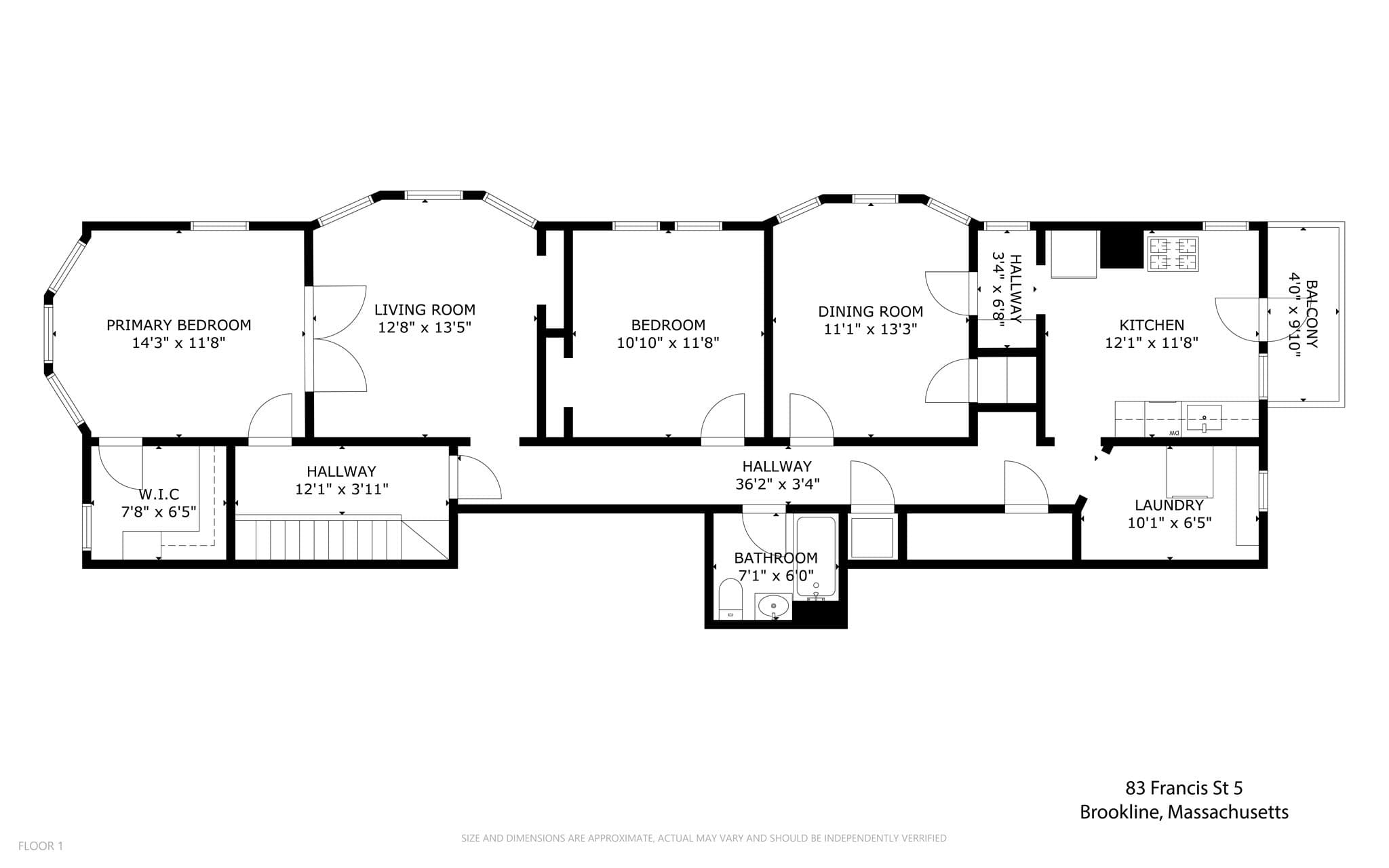 Condominium at 83 Francis St # 5, Brookline MA 02446, Brookline, photo 23 of 23