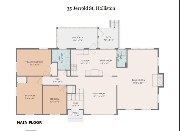 Single Family Residence at 35 Jerrold Street, Holliston MA 01746, Holliston, photo 24 of 25