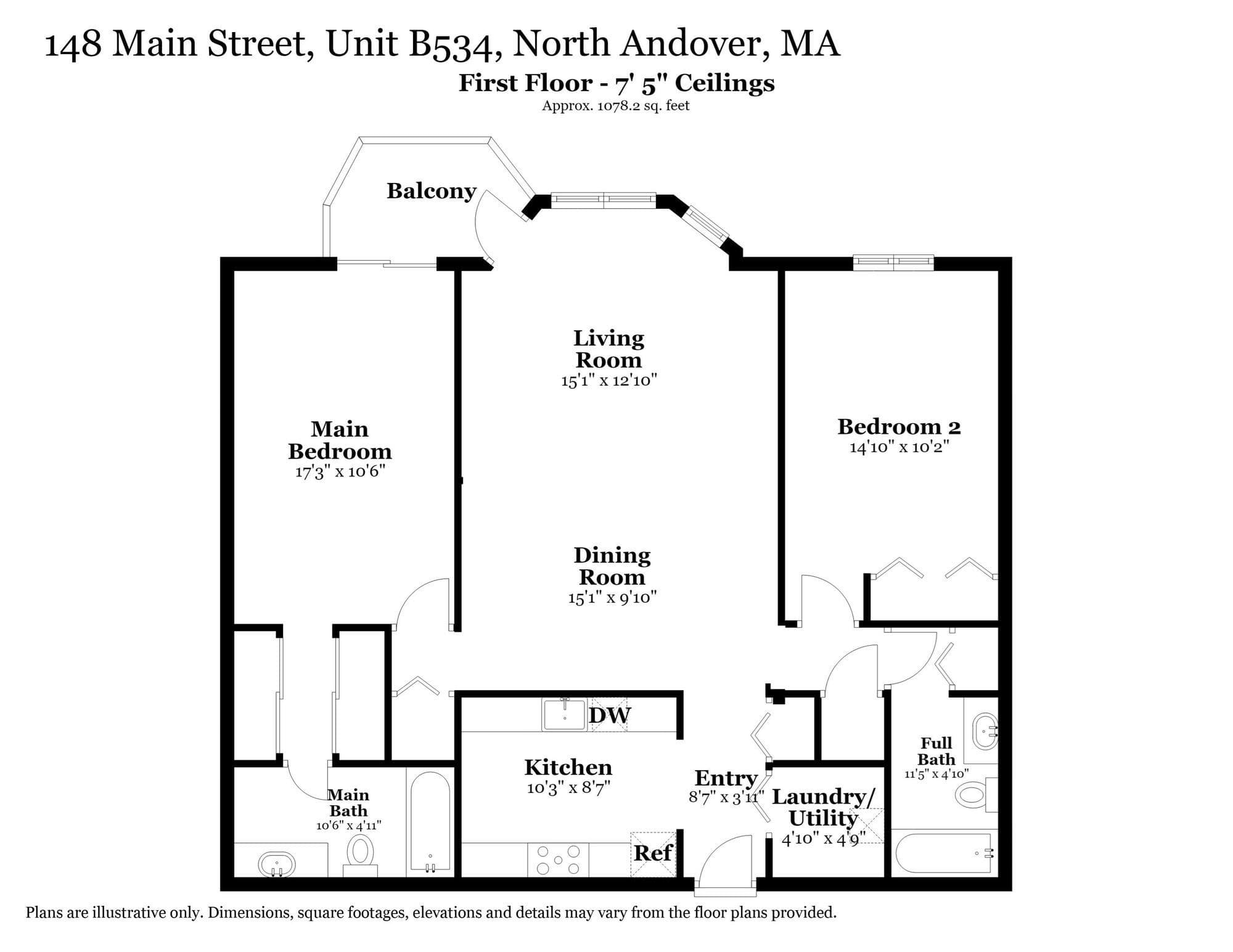 Condominium at 148 Main St # B534, North Andover MA 01845, North Andover, photo 41 of 41
