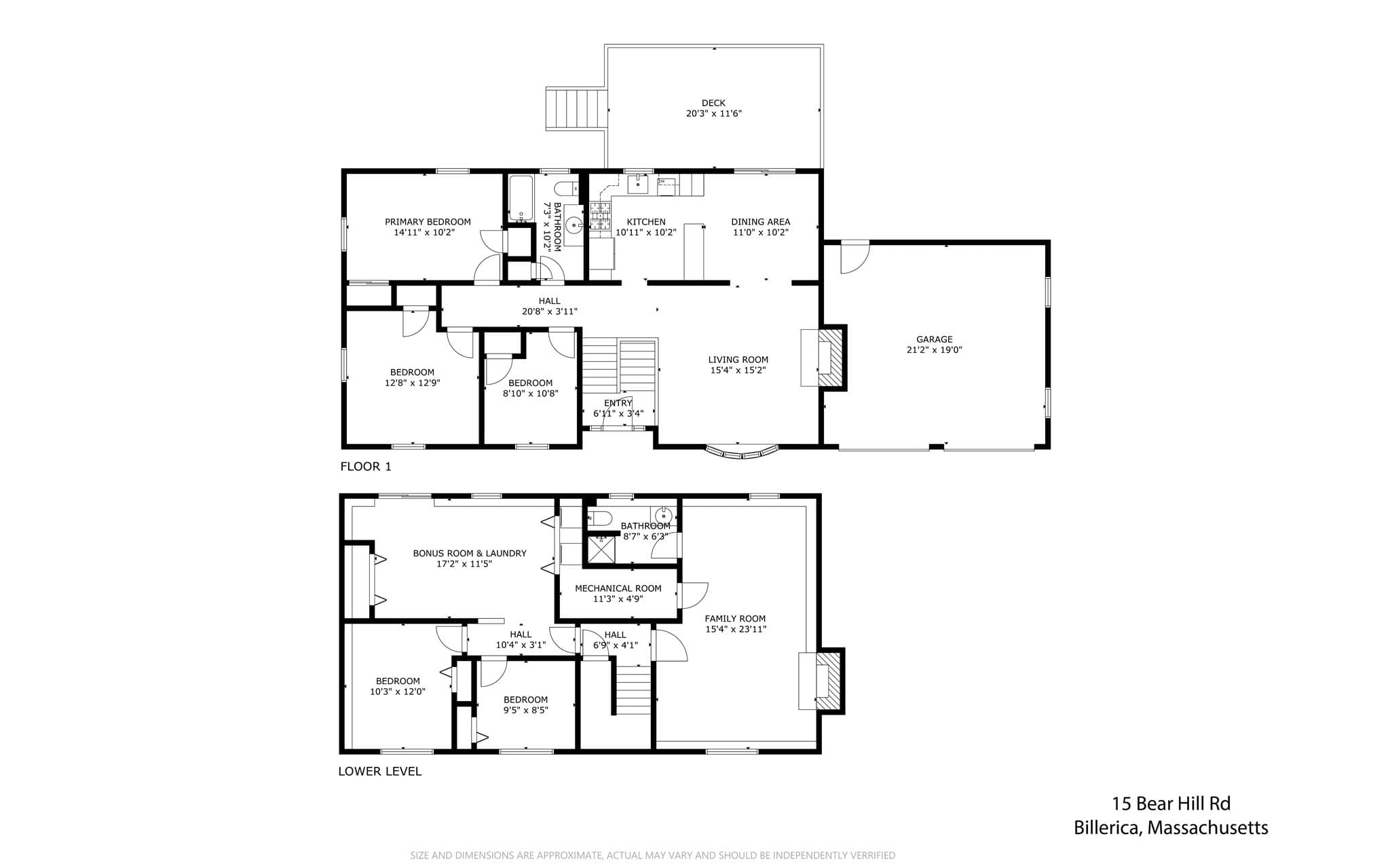 Single Family Residence at 15 Bear Hill Road, Billerica MA 01821, Billerica, photo 37 of 37