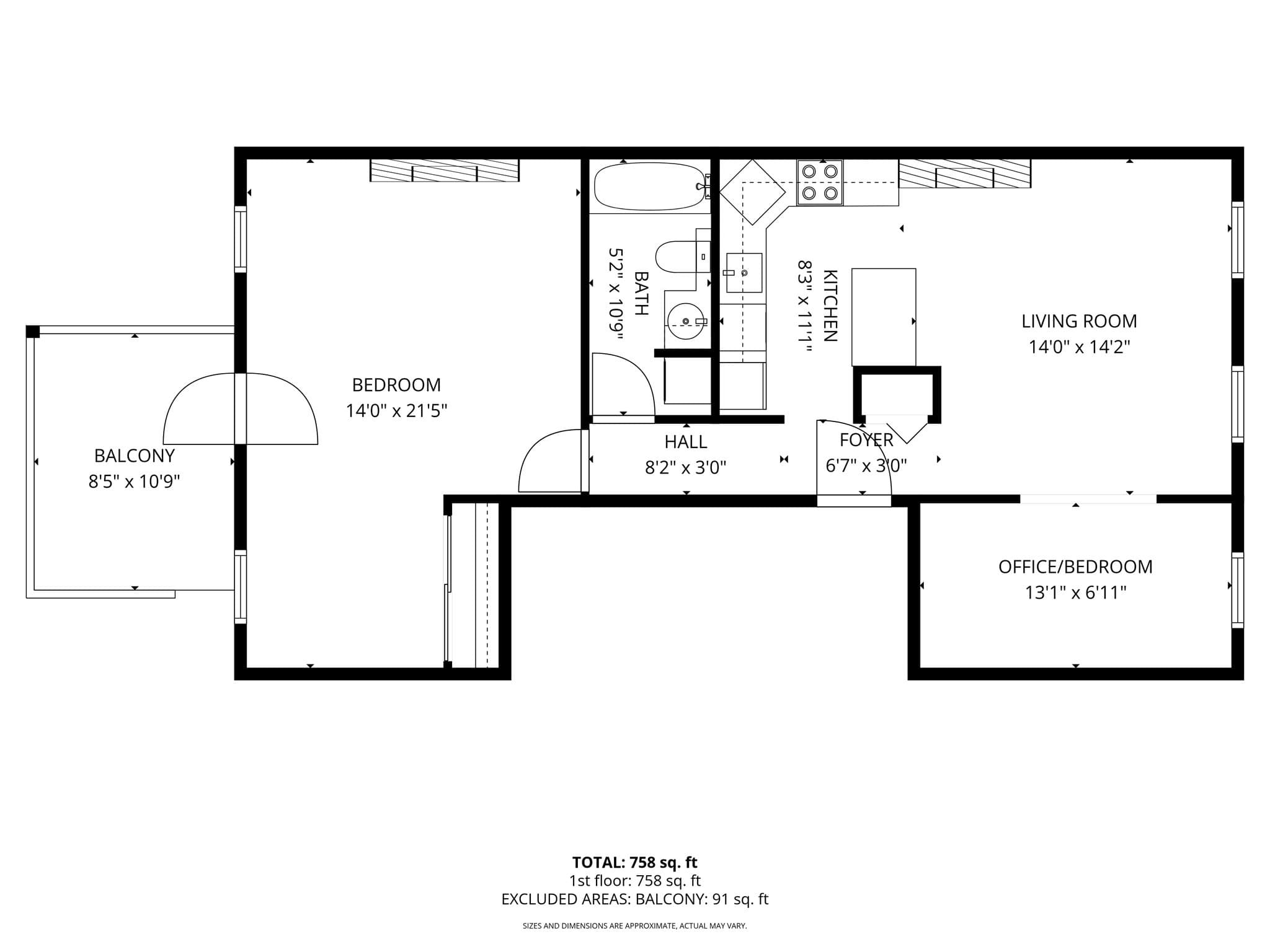 Condominium at 664 Massachusetts Ave # 4, Boston MA 02118, photo 40 of 40