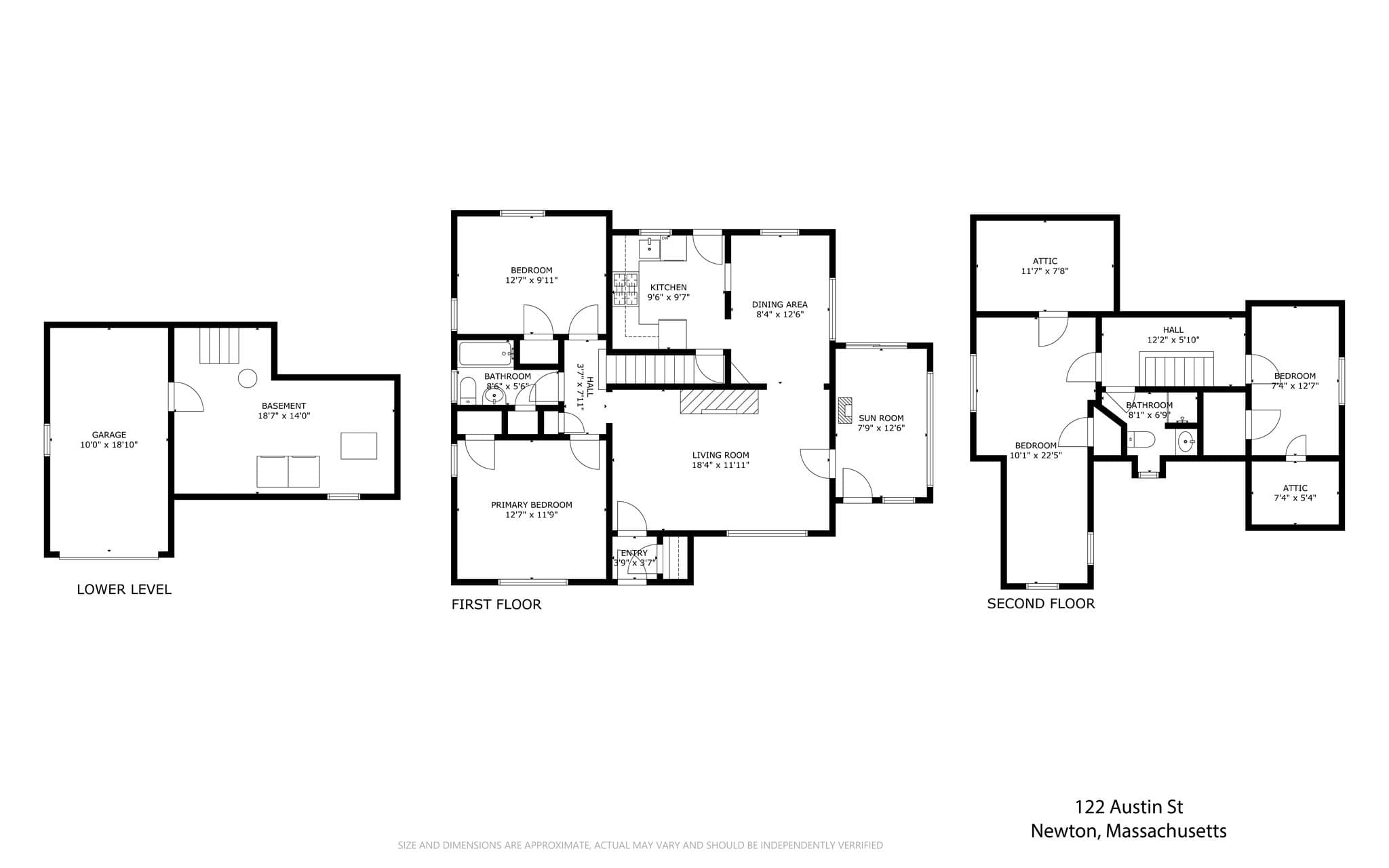 Single Family Residence at 122 Austin St, Newton MA 02460, Newton, photo 37 of 37