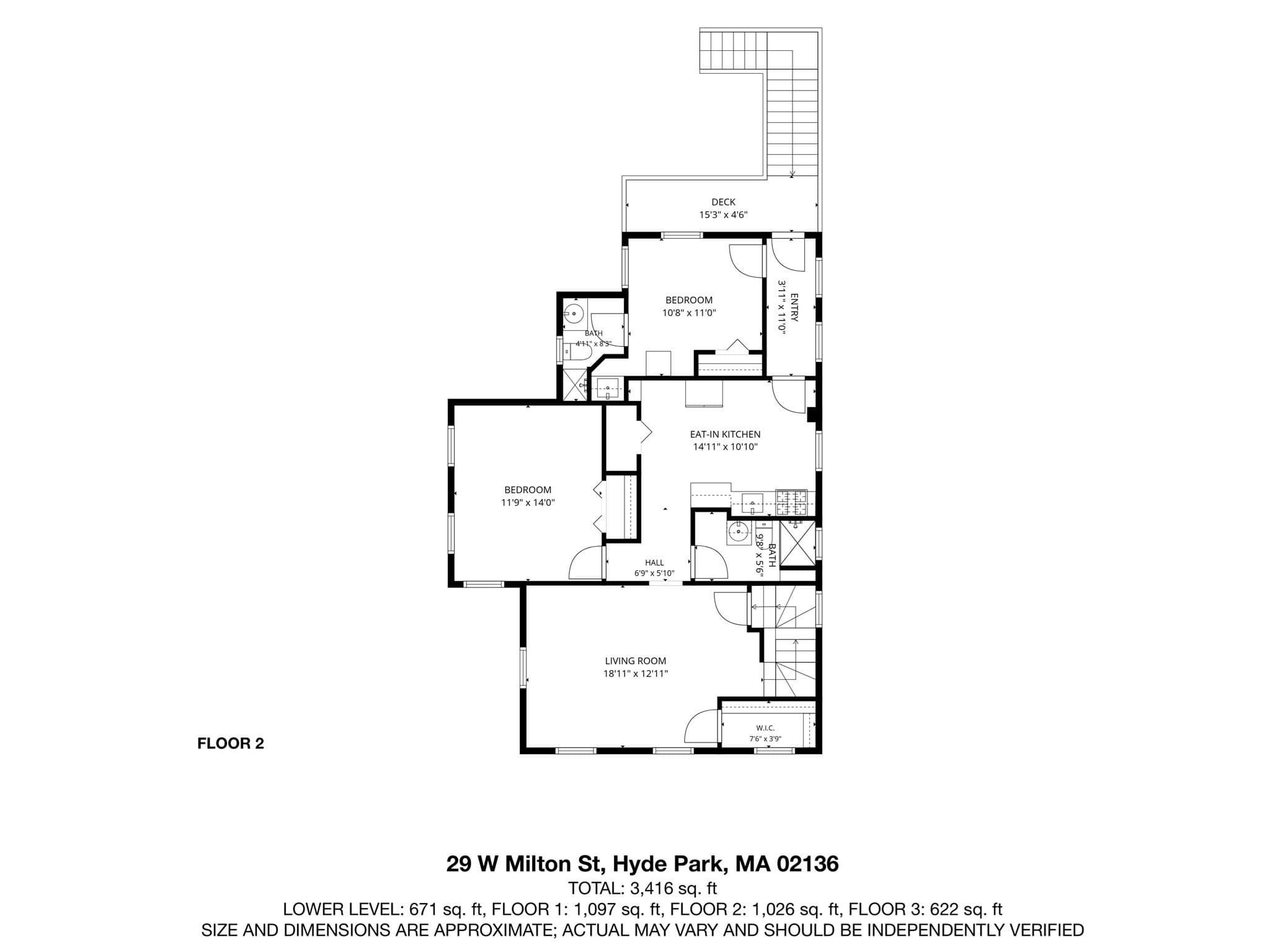 2 Family - 2 Units Up/Down at 29 West Milton St., Boston MA 02136, Boston, photo 41 of 42