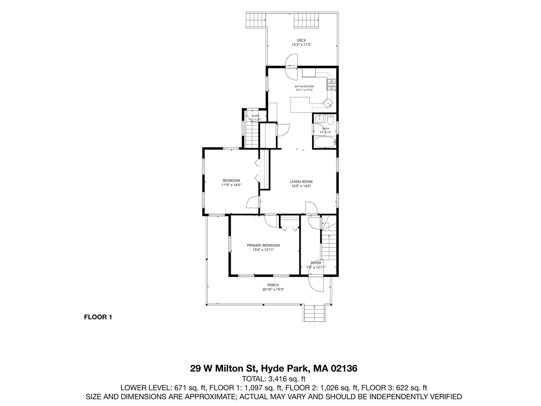 2 Family - 2 Units Up/Down at 29 West Milton St., Boston MA 02136, Boston, photo 40 of 42