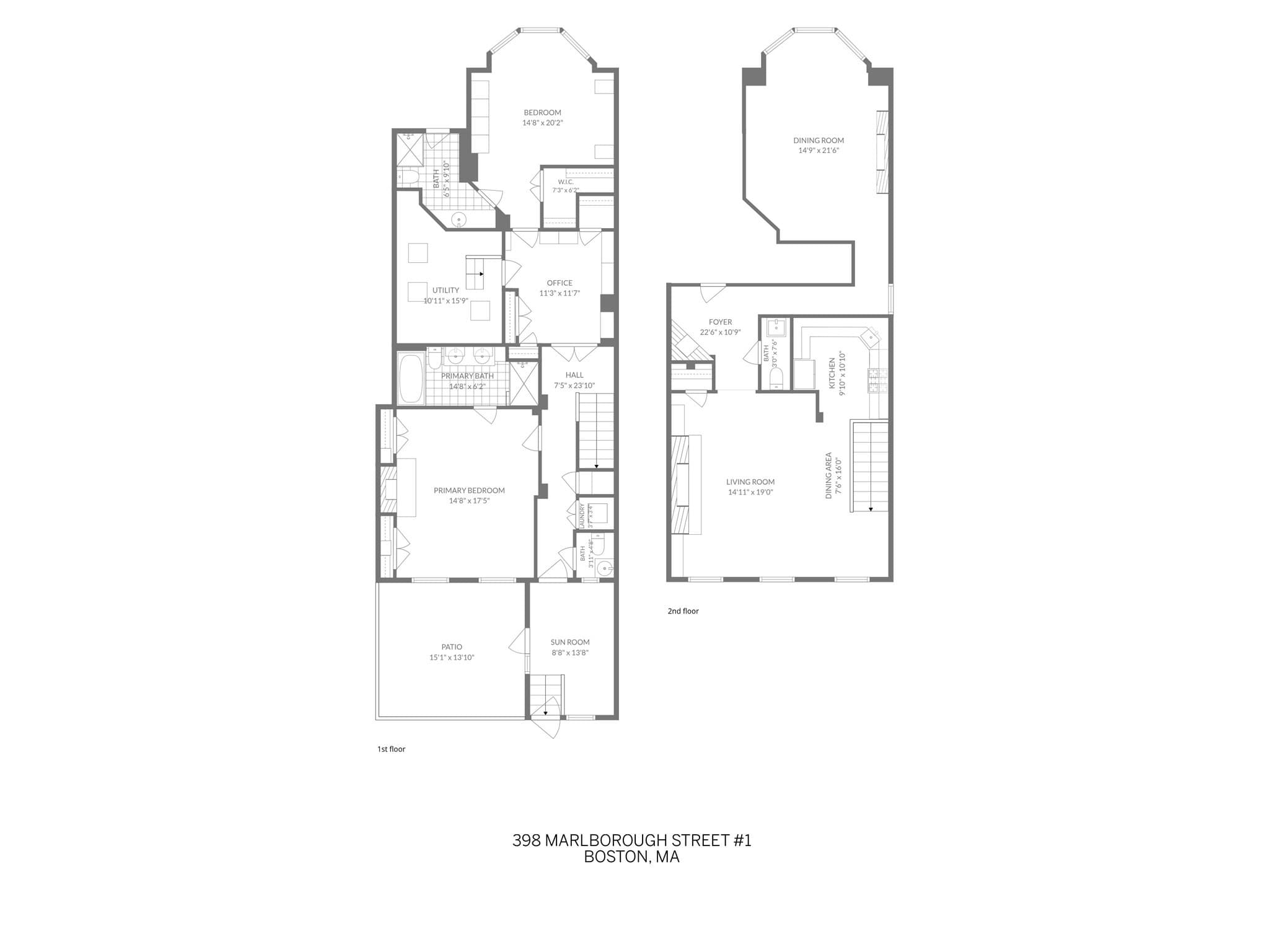 Condominium at 398 Marlborough St # 1, Boston MA 02115, photo 37 of 37