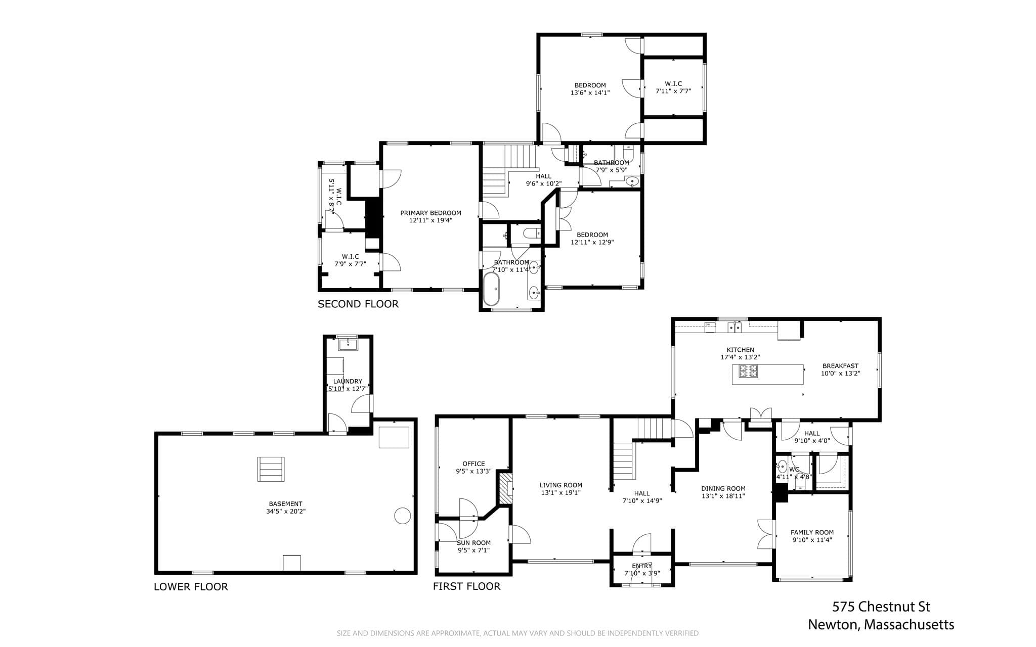 Single Family Residence at 575 Chestnut Street, Newton MA 02468, Newton, photo 42 of 42