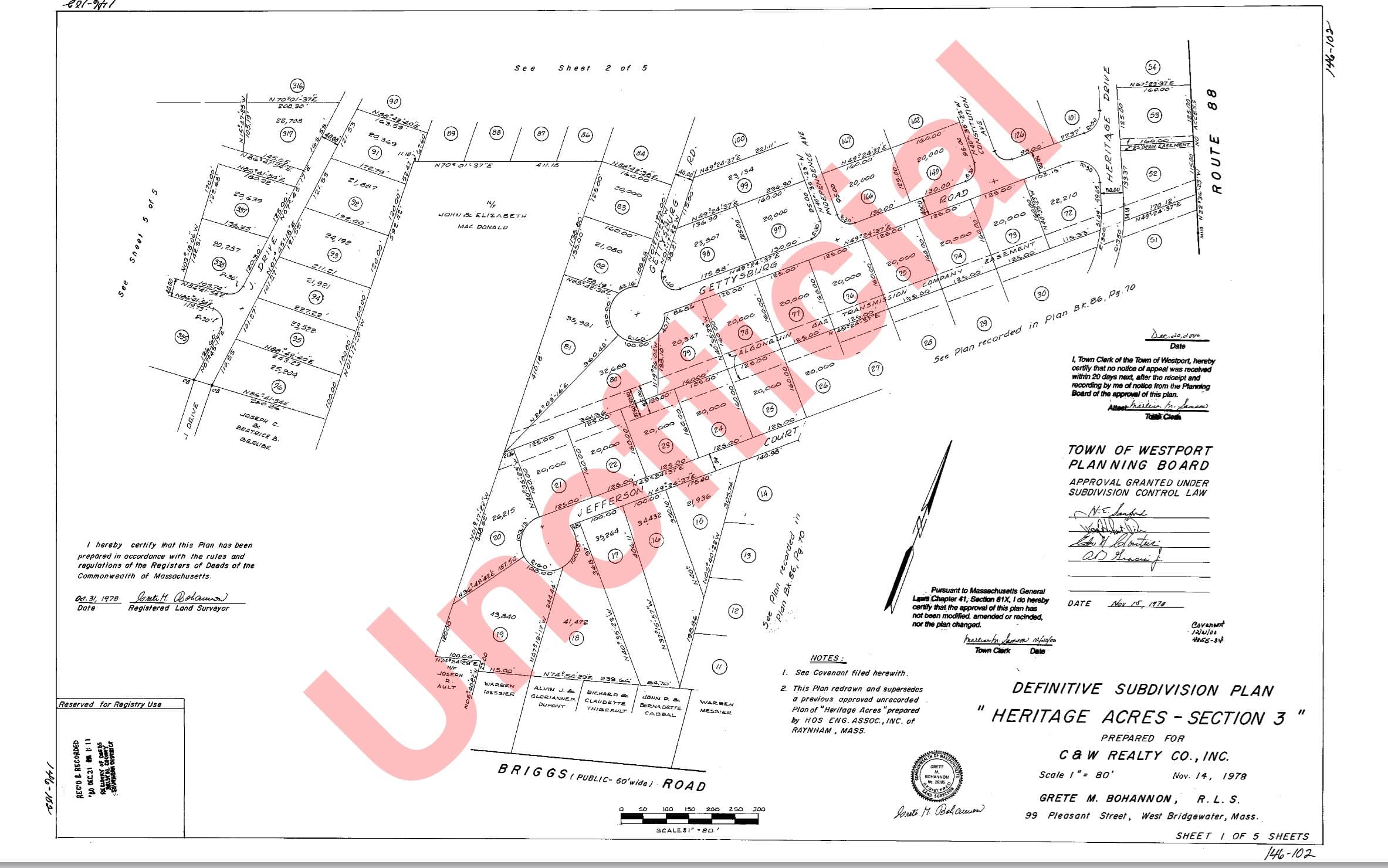 Residential at LOT 1 Off Heritage Dr, Westport MA 02790, Westport, photo 3 of 4