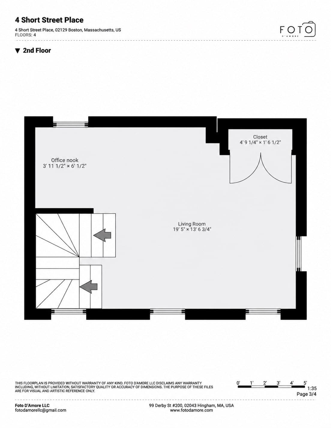Condominium at 4 Short Street Pl # 4, Boston MA 02129, Boston, photo 13 of 15