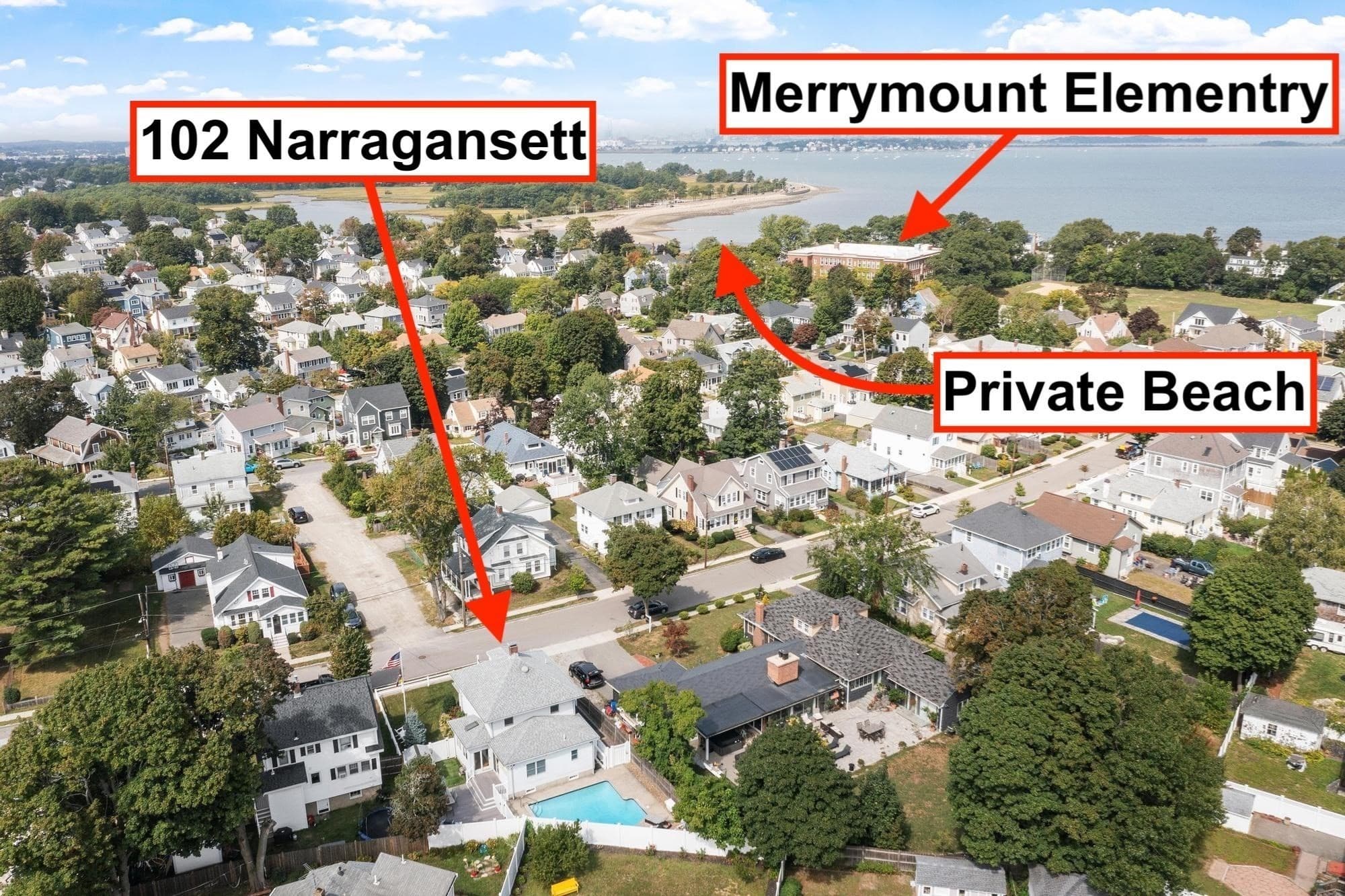 Single Family Residence at 102 Narragansett Rd, Quincy MA 02169, Quincy, photo 38 of 41