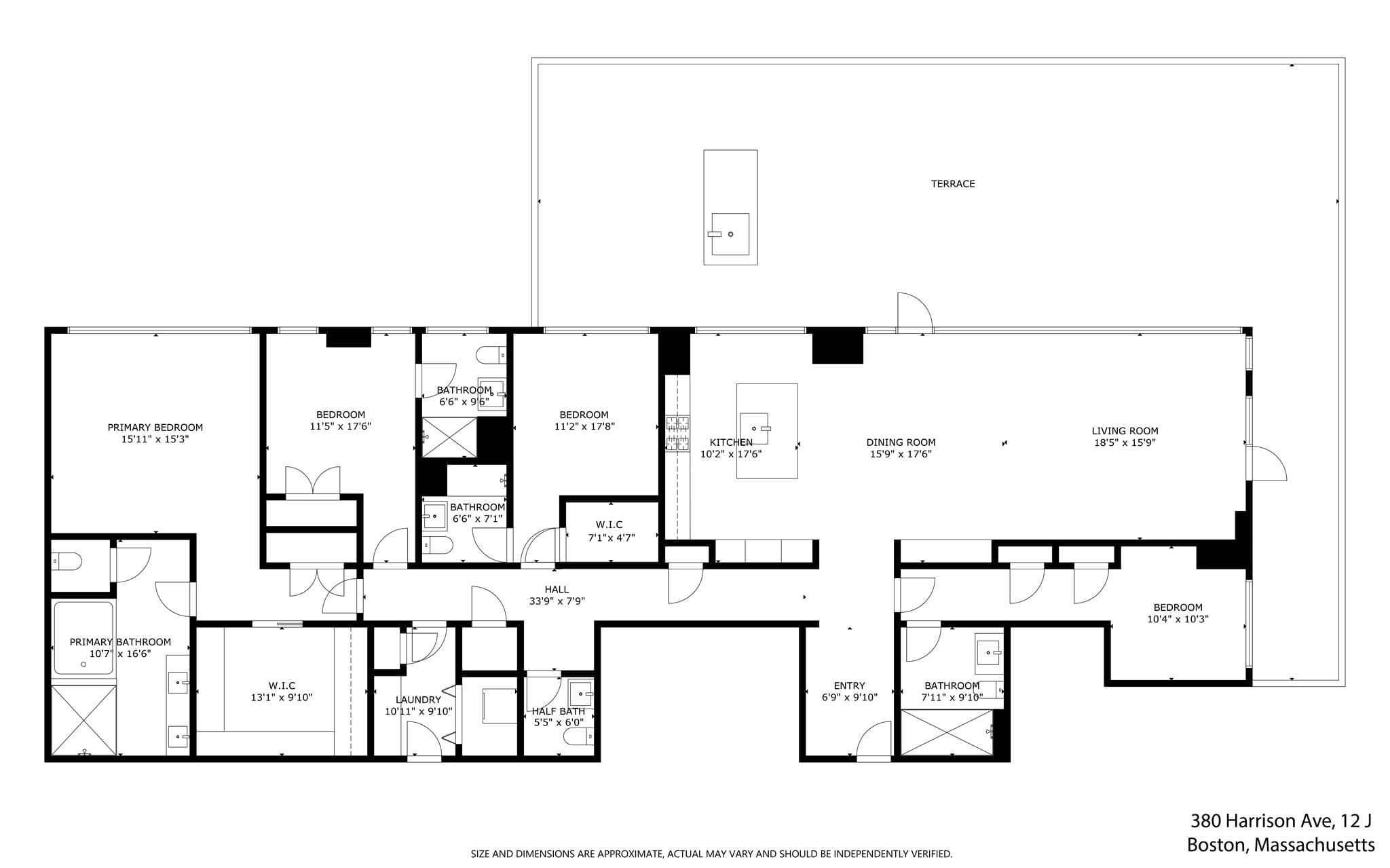 Condominium at 380 Harrison Ave # J, Boston MA 02118, Boston, photo 31 of 31