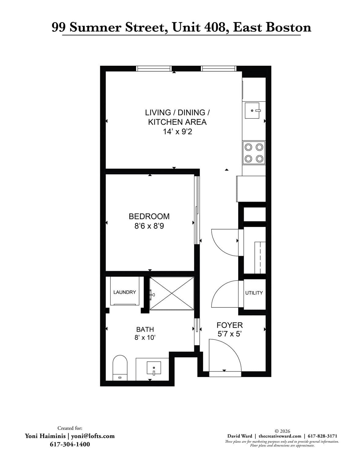 Condominium at 99 Sumner # 408, Boston MA 02128, Boston, photo 17 of 30