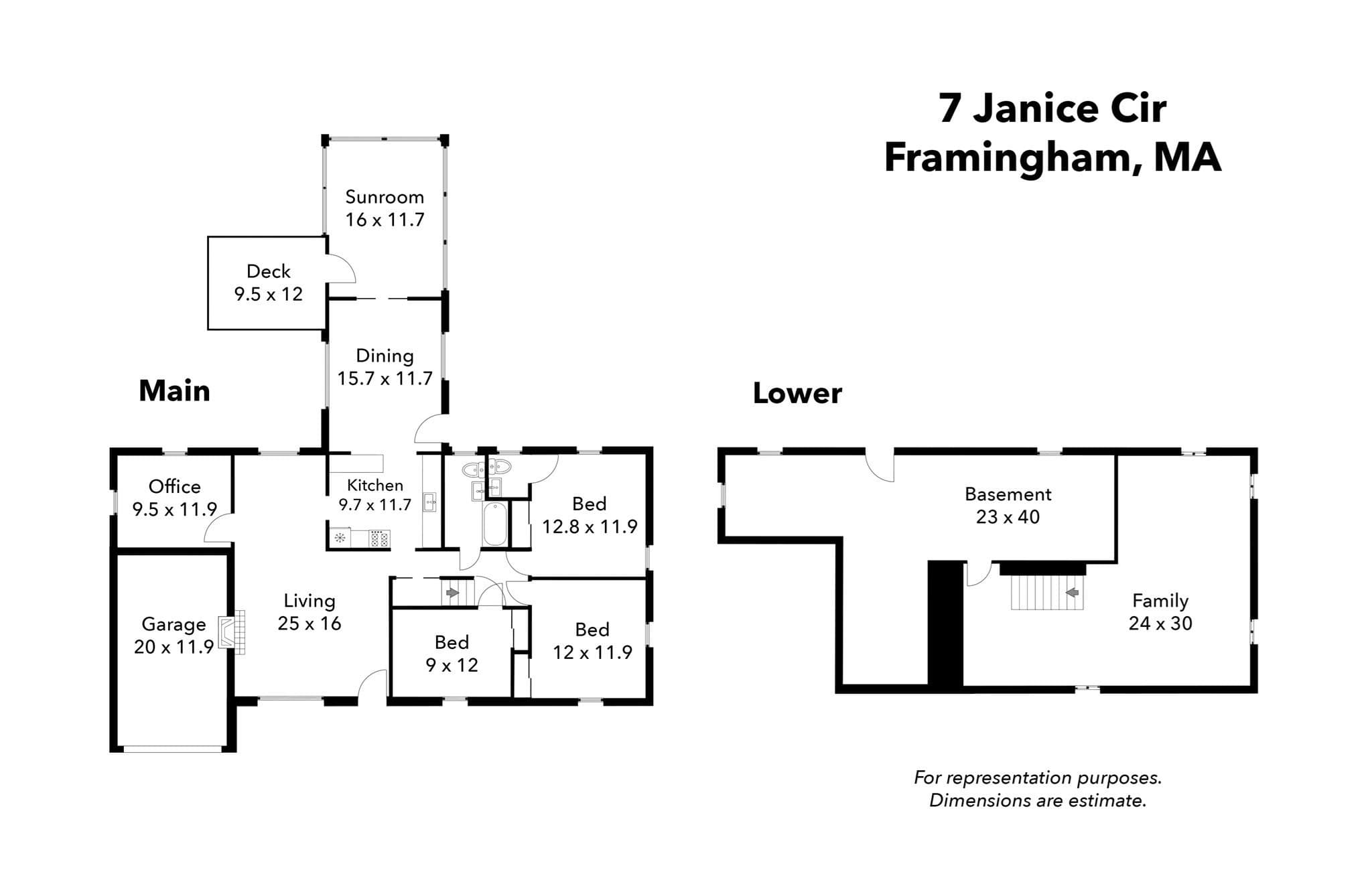 Single Family Residence at 7 Janice Cir, Framingham MA 01701, Framingham, photo 42 of 42