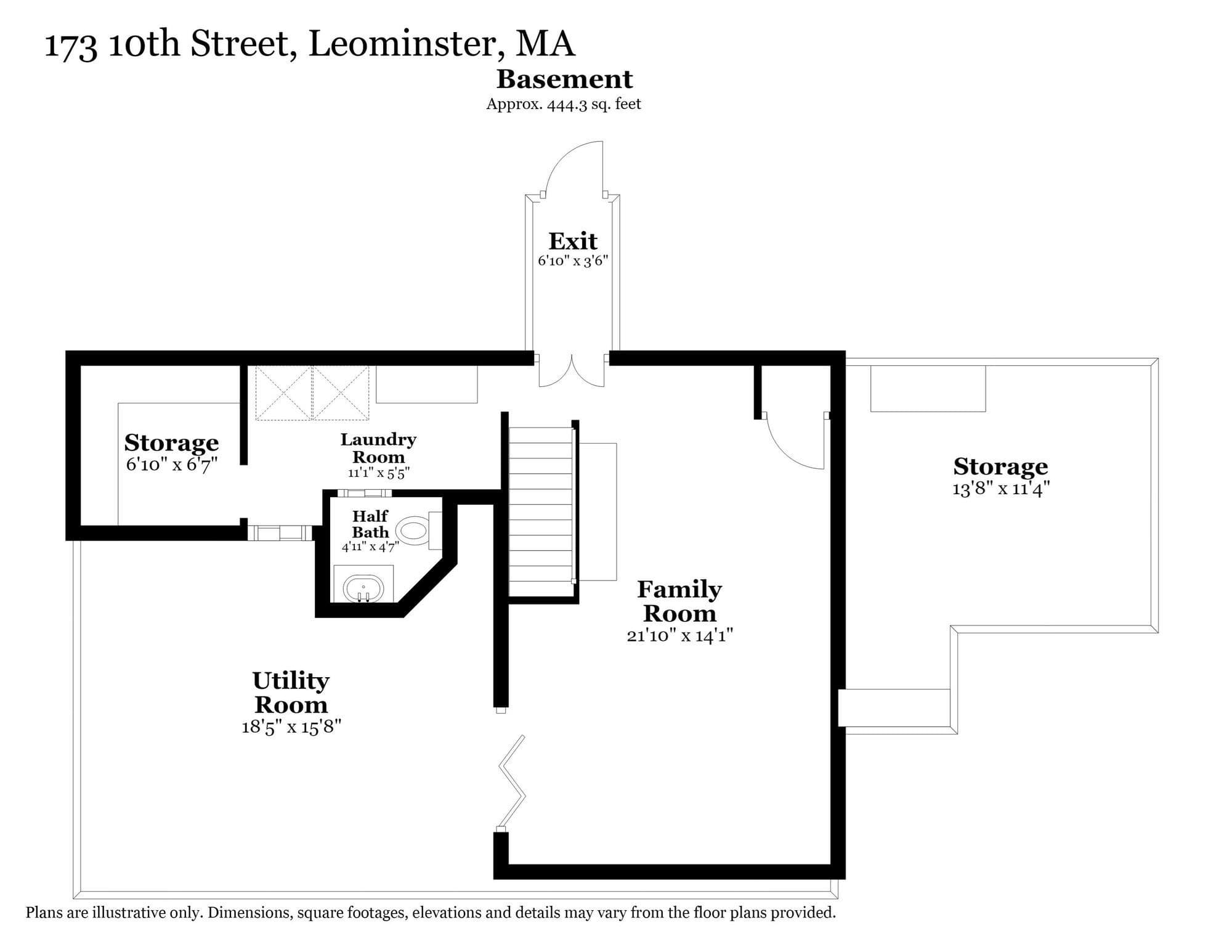 Single Family Residence at 173 Tenth St, Leominster MA 01453, Leominster, photo 34 of 35