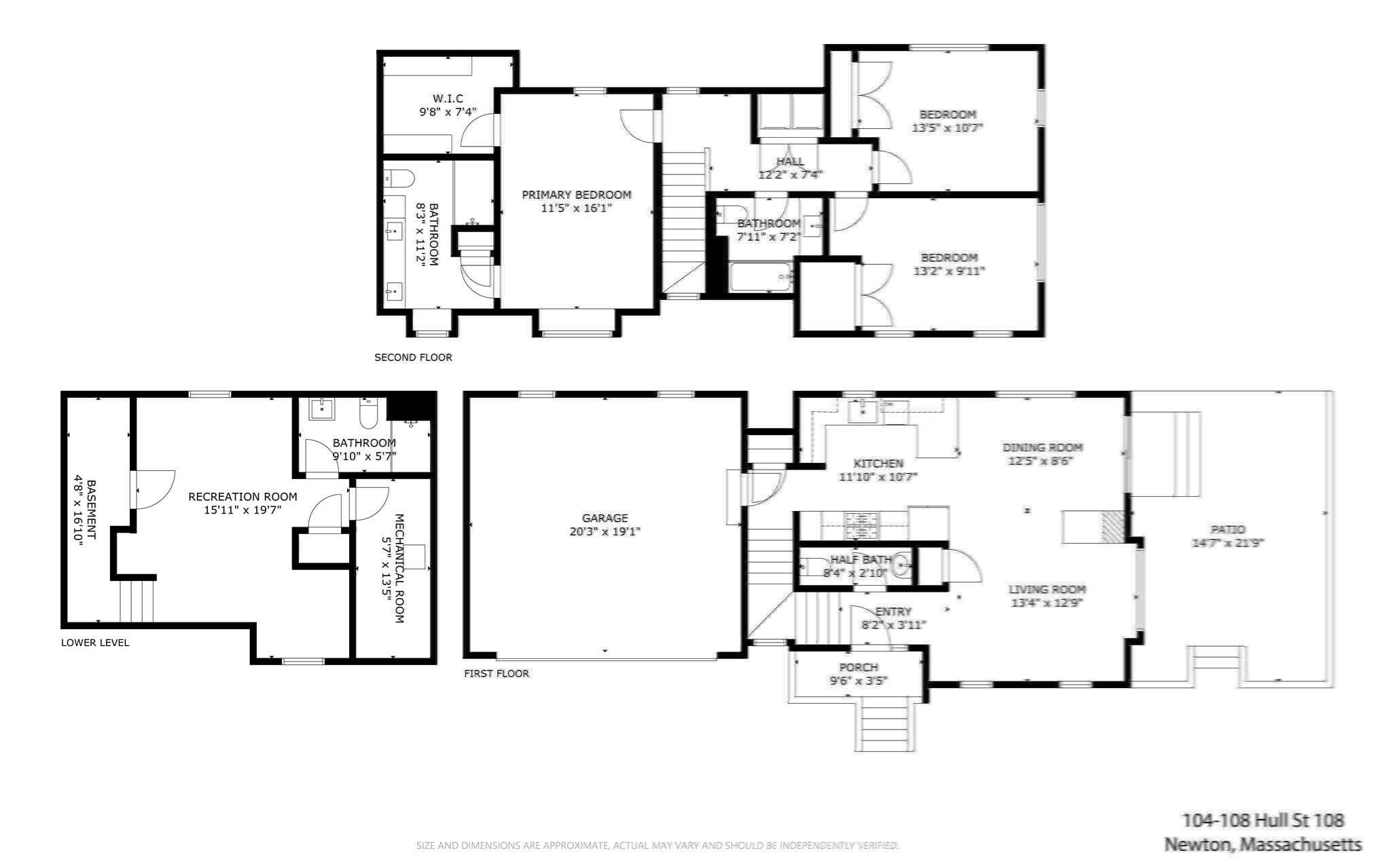 Condominium at 104-108 Hull St # 108, Newton MA 02460, Newton, photo 40 of 41