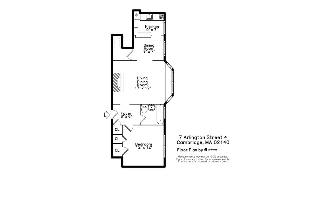 Condominium at 7 Arlington St # 4, Cambridge MA 02140, Cambridge, photo 12 of 12