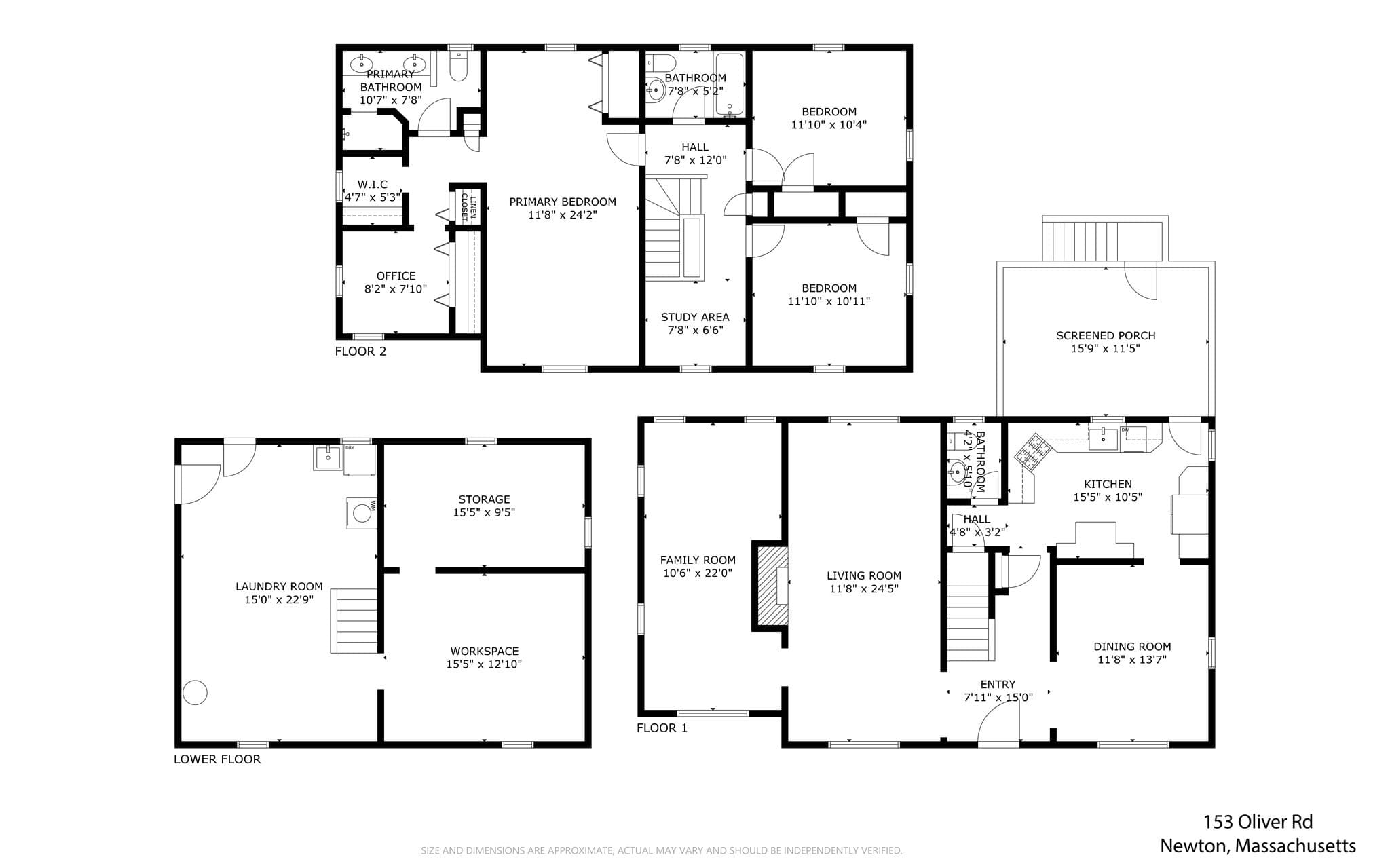 Single Family Residence at 153 Oliver Road, Newton MA 02468, Newton, photo 32 of 32