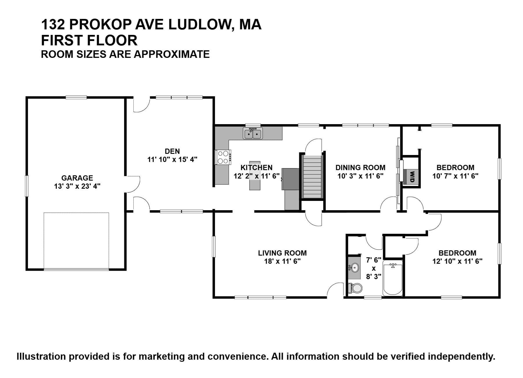 Single Family Residence at 132 Prokop Ave, Ludlow MA 01056, Ludlow, photo 36 of 37