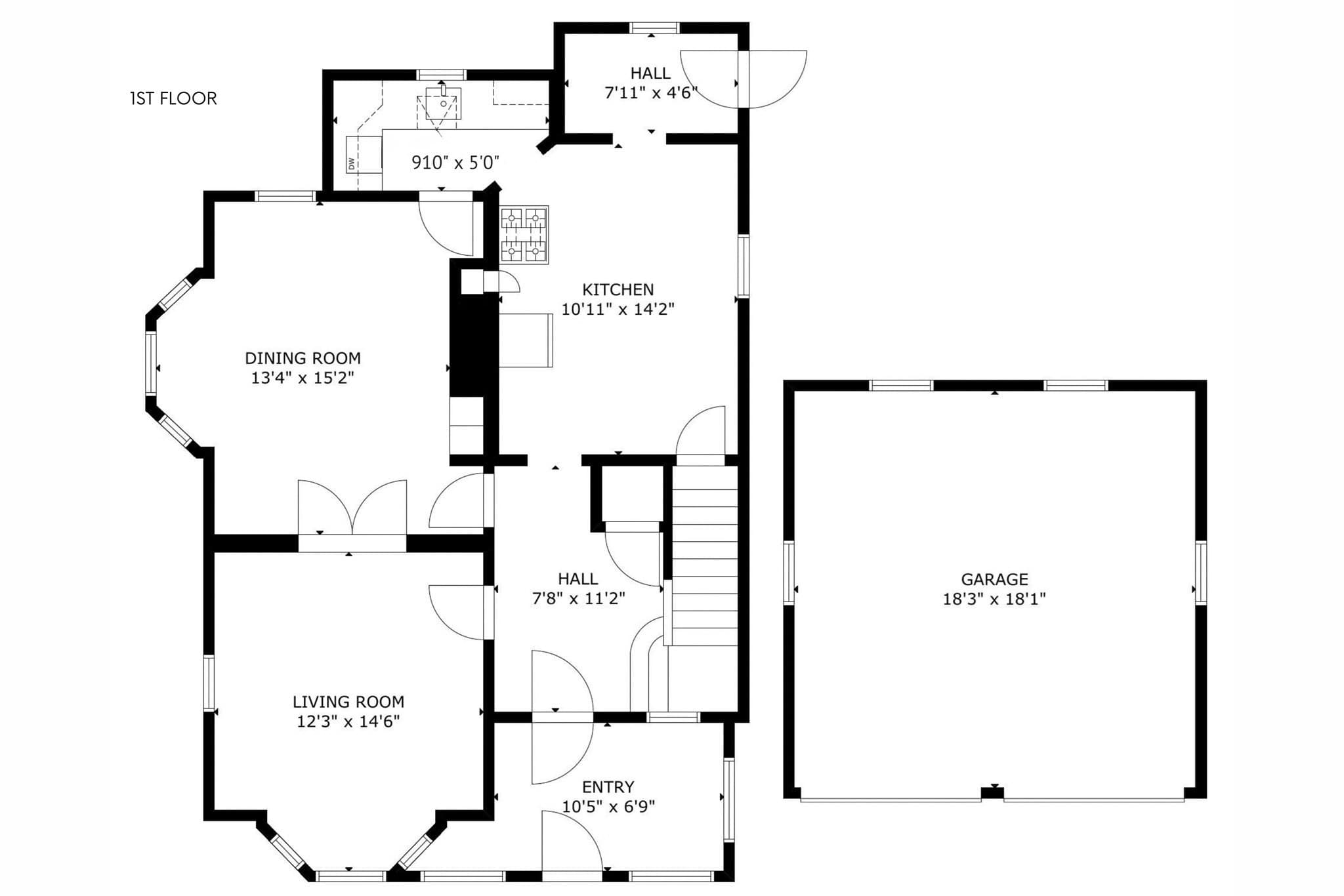 Single Family Residence at 14 Emerson St., Medford MA 02155, Medford, photo 31 of 34