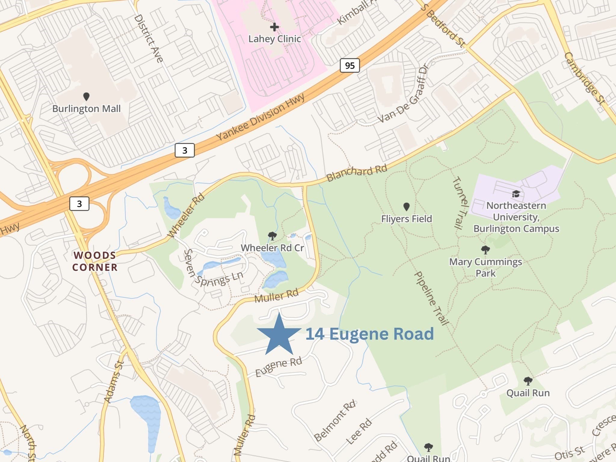 Single Family Residence at 14 Eugene Road, Burlington MA 01803, Burlington, photo 37 of 37