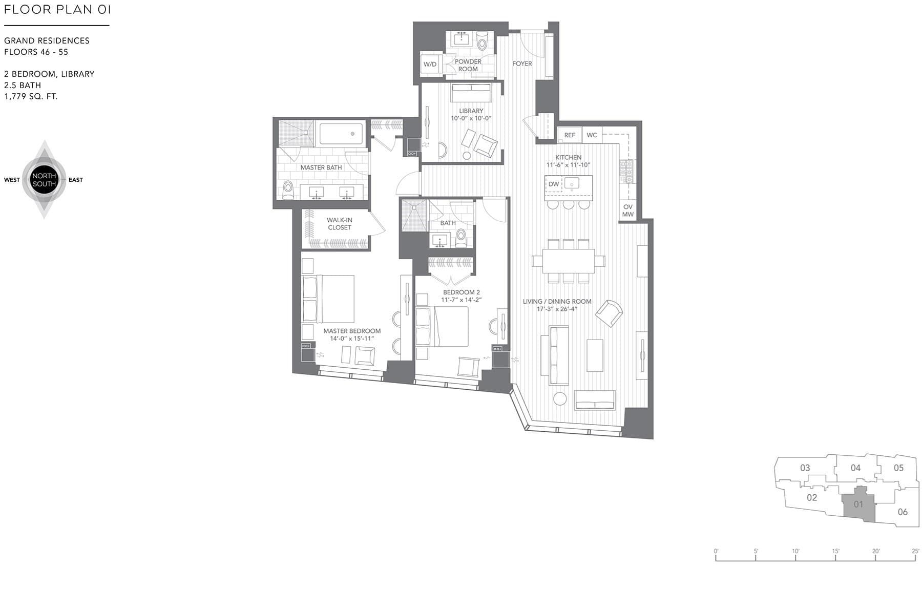 Condominium at 1 Franklin St. # 5101, Boston MA 02110, Boston, photo 20 of 20