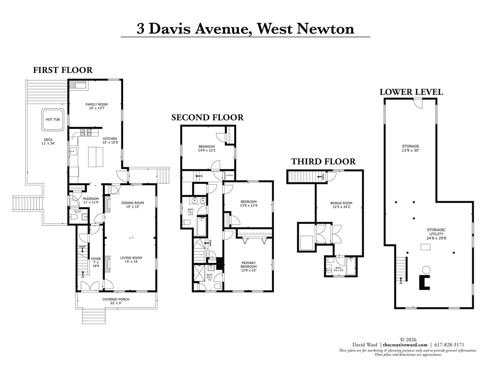 Single Family Residence at 3 Davis Avenue, Newton MA 02465, Newton, photo 33 of 33
