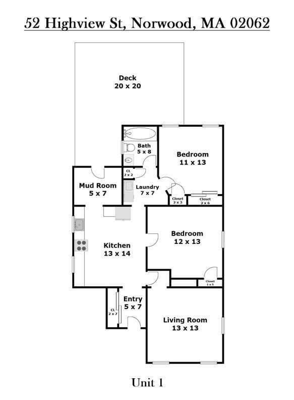 2 Family - 2 Units Up/Down at 52 Highview Street, Norwood MA 02062, Norwood, photo 36 of 37