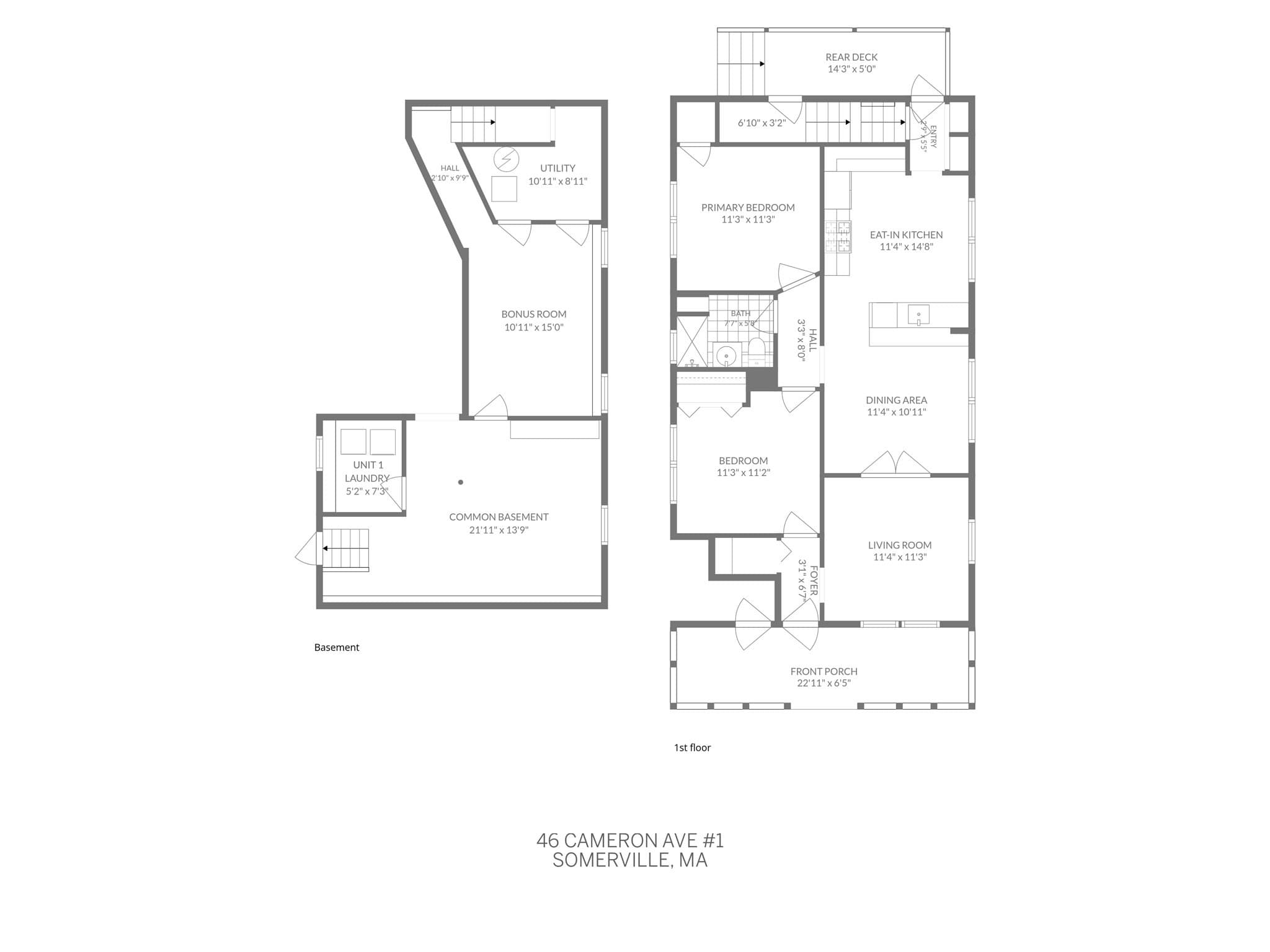 Condominium at 46 Cameron Ave # 1, Somerville MA 02144, Somerville, photo 20 of 20