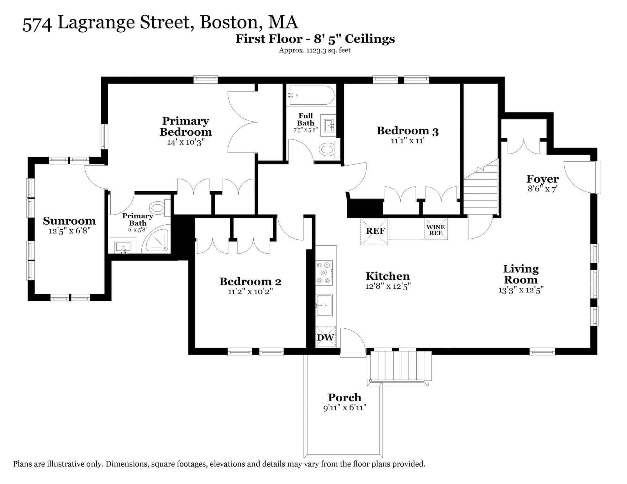 Condominium at 574-576 Lagrange St # 574, Boston MA 02132, Boston, photo 38 of 39
