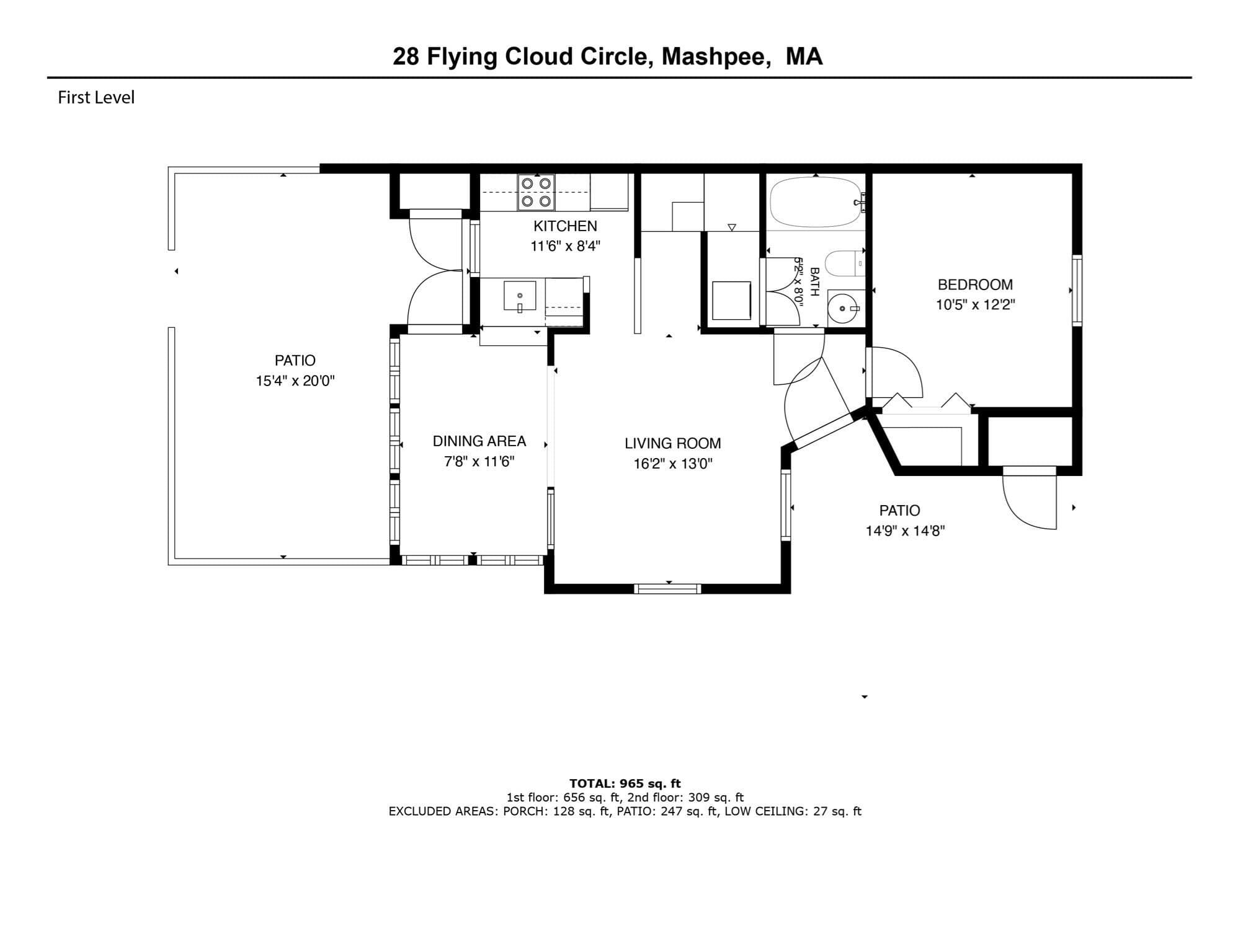 Single Family Residence at 28 Flying Cloud Cr, Mashpee MA 02649, Mashpee, photo 21 of 28