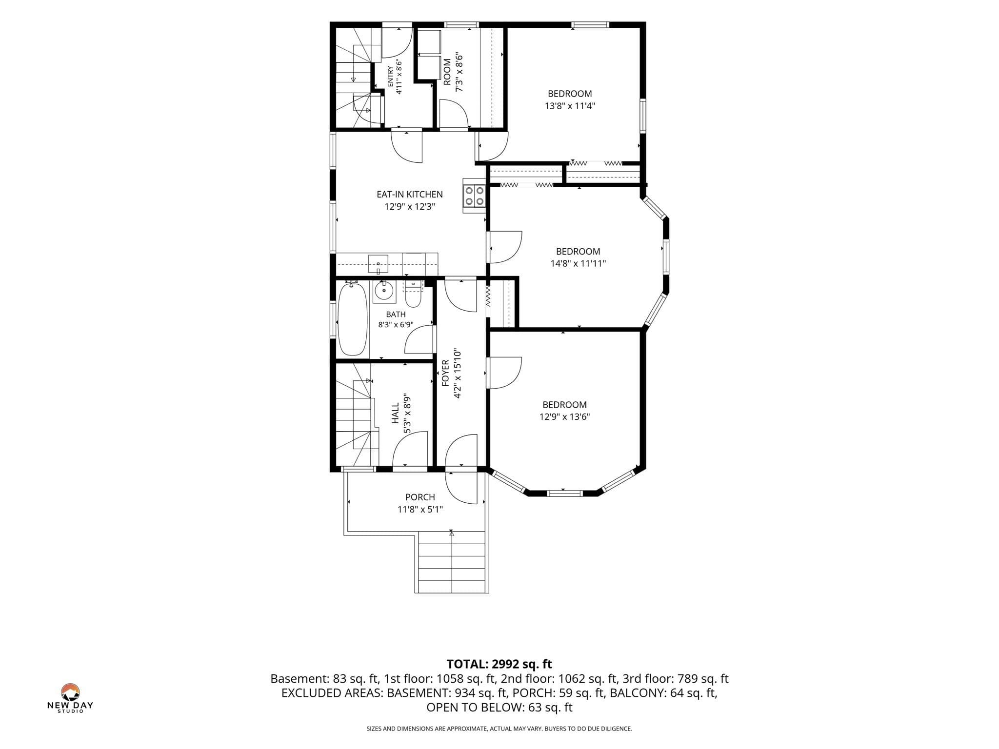 2 Family - 2 Units Up/Down at 91 Pomona Street, Revere MA 02151, Revere, photo 39 of 42