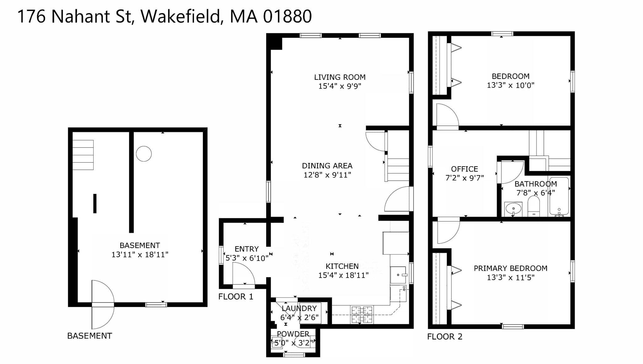 Single Family Residence at 176 Nahant St, Wakefield MA 01880, Wakefield, photo 27 of 27