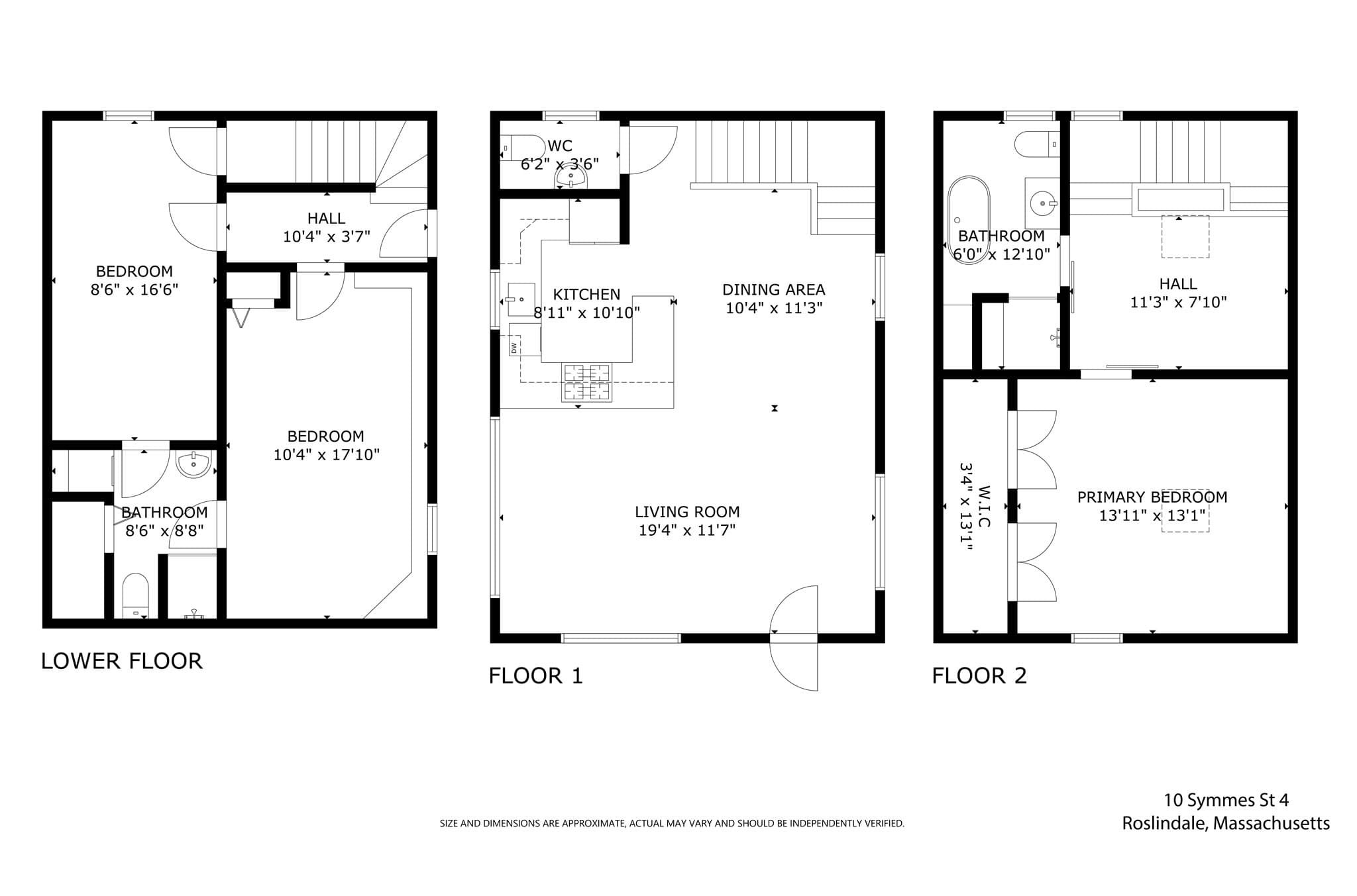 Condominium at 10 Symmes Street # 4, Boston MA 02131, Boston, photo 22 of 22
