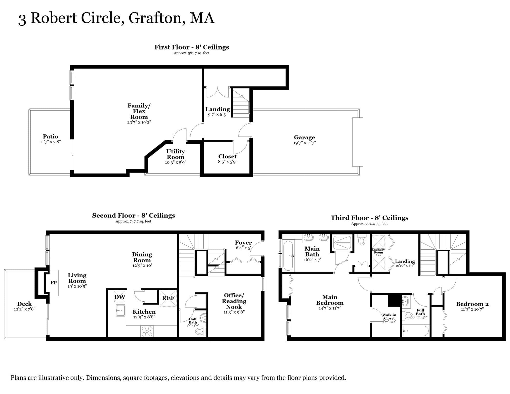 Condominium at 3 Robert Cir # 3, Grafton MA 01536, Grafton, photo 40 of 40