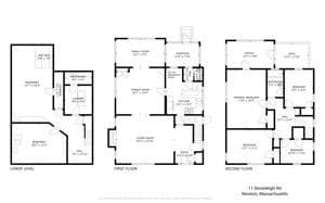 Single Family Residence at 11 Stoneleigh Road, Newton MA 02465, Newton, photo 38 of 38